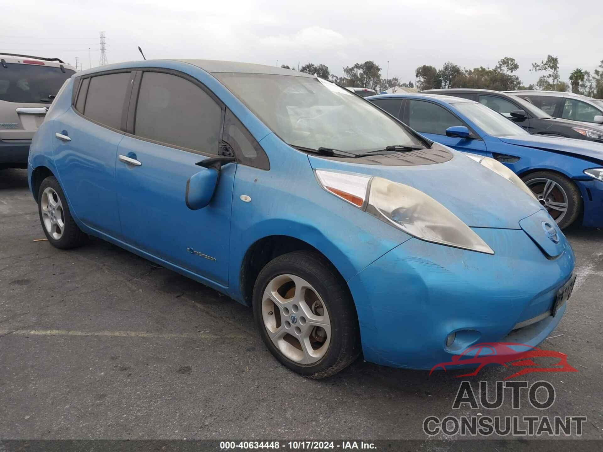 NISSAN LEAF 2012 - JN1AZ0CP1CT017611