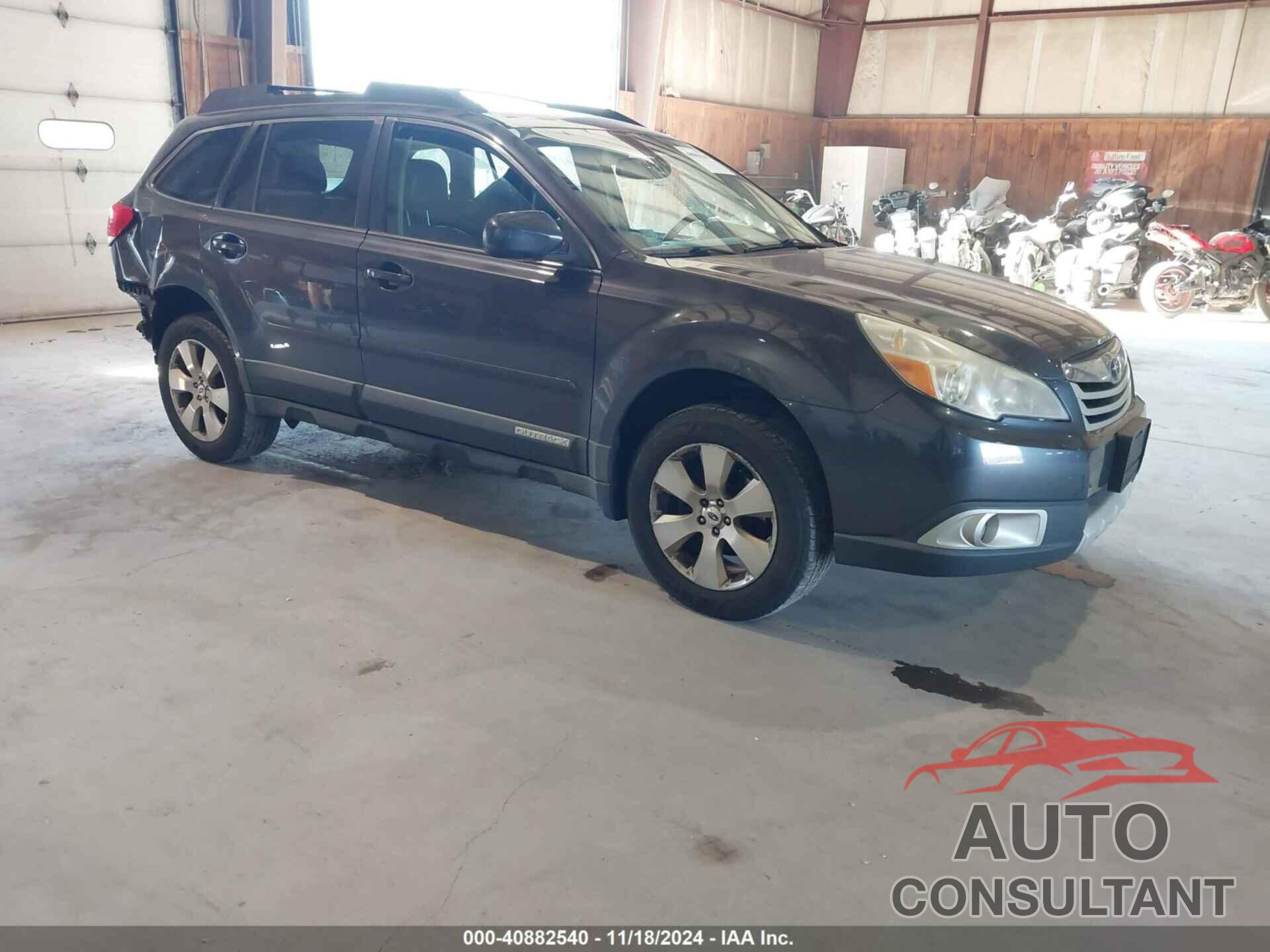 SUBARU OUTBACK 2012 - 4S4BRBLC4C3261209