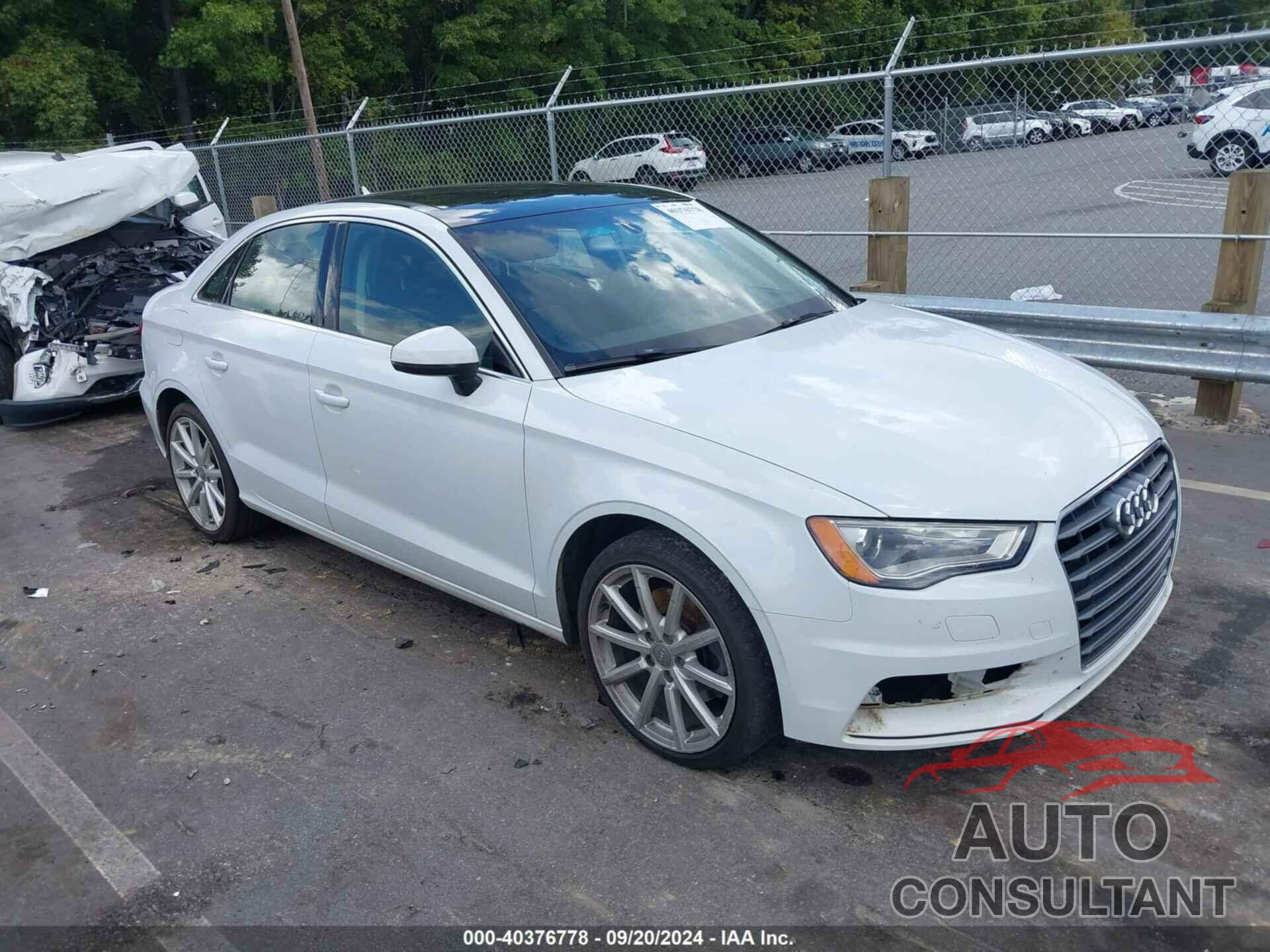 AUDI A3 2015 - WAUCCGFF6F1000920