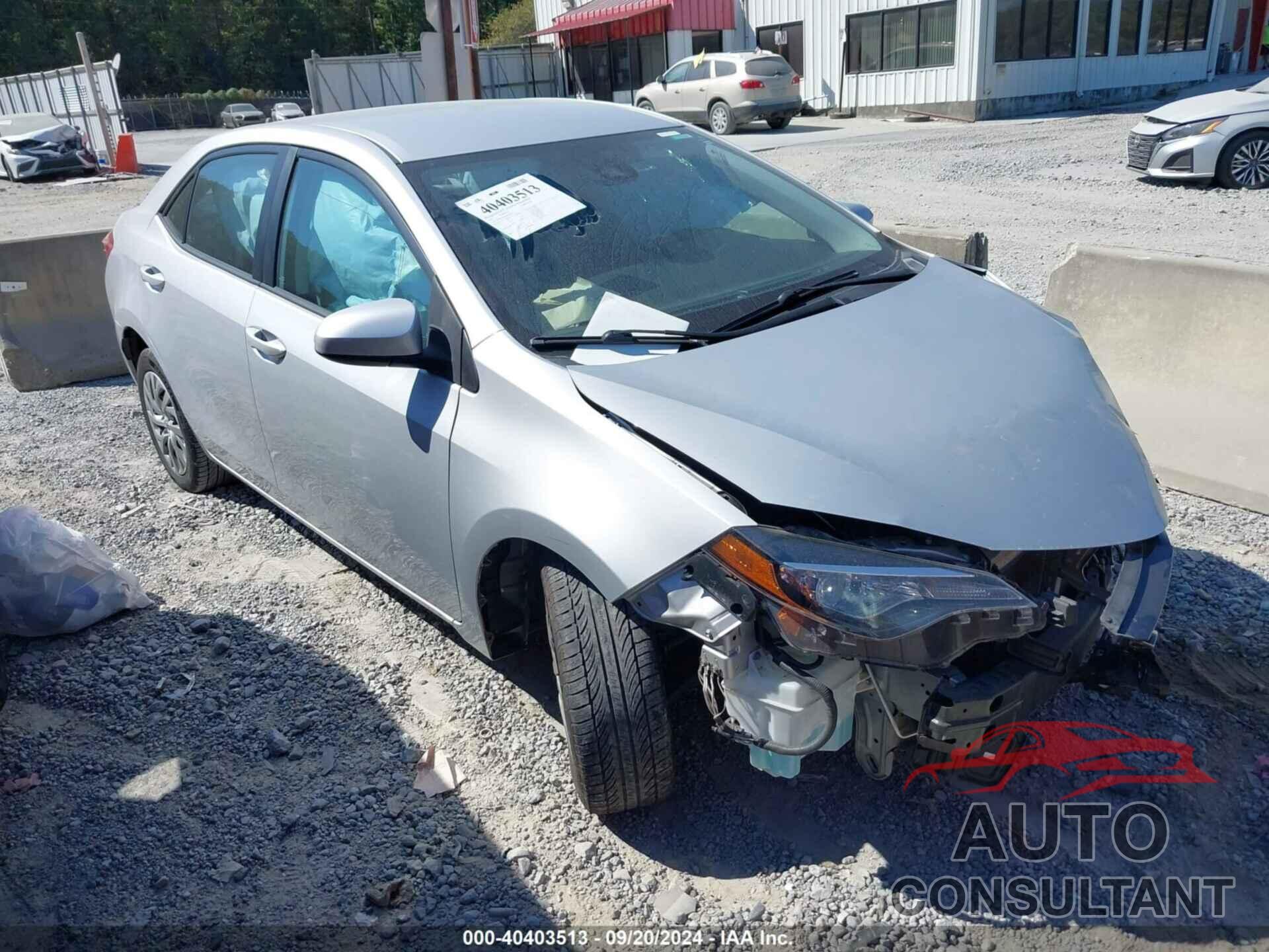 TOYOTA COROLLA 2017 - 2T1BURHE4HC918918