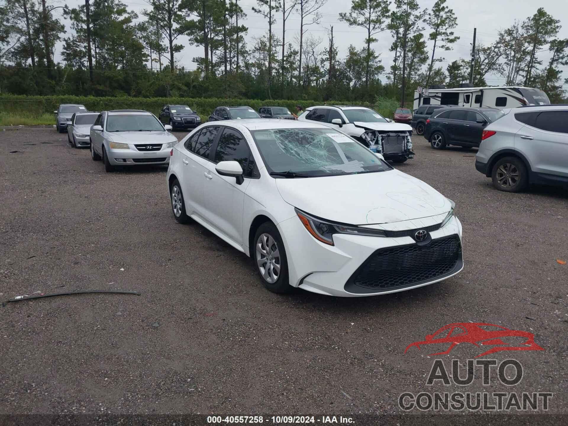 TOYOTA COROLLA 2020 - JTDEPRAE1LJ016349