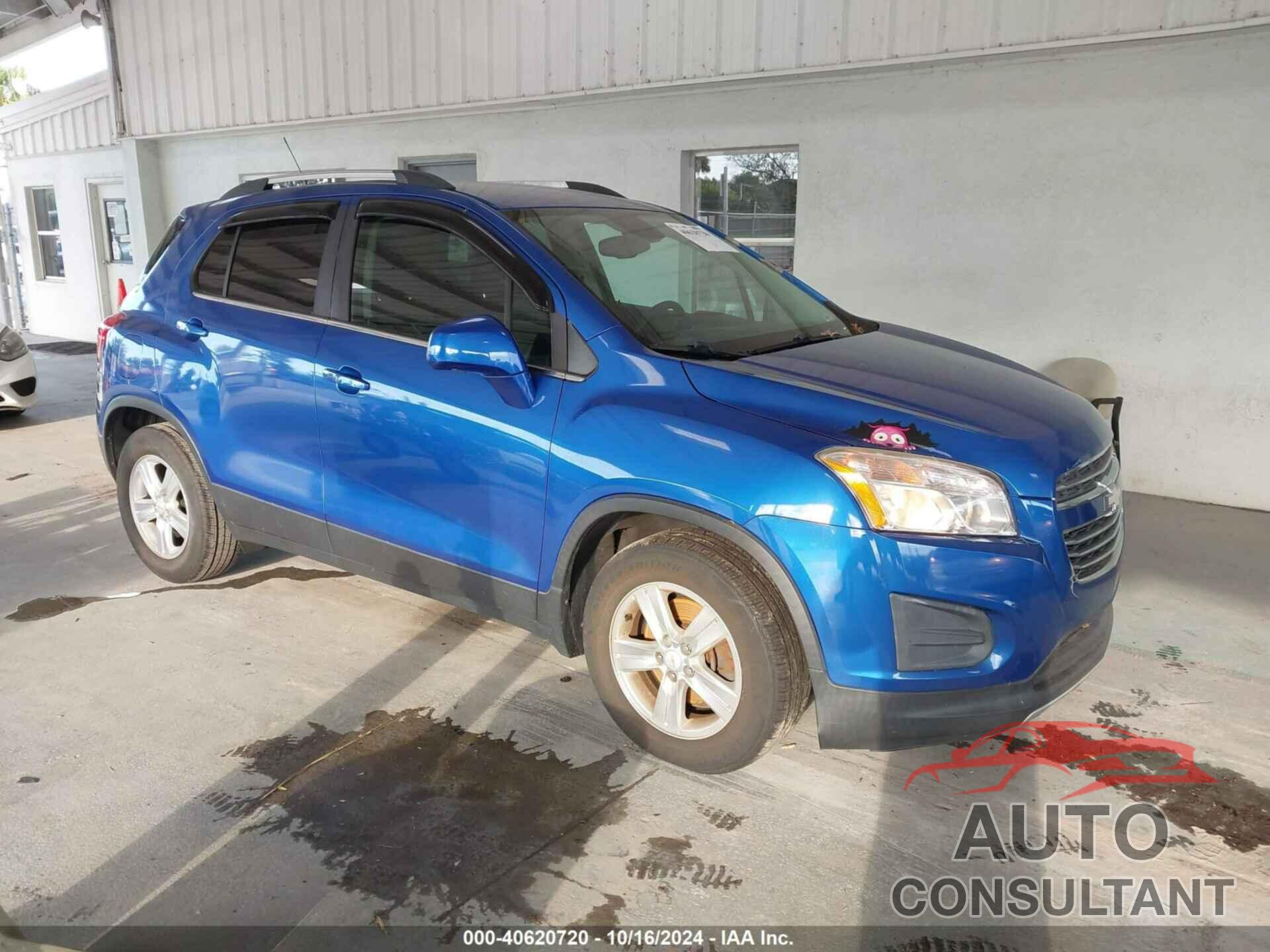 CHEVROLET TRAX 2016 - KL7CJLSB1GB757687