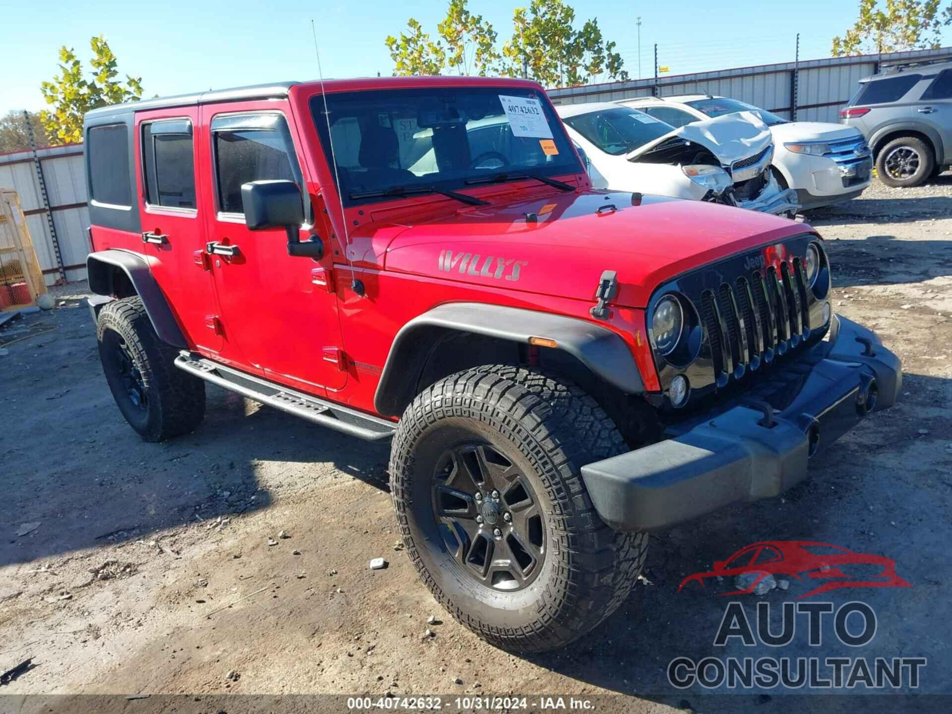 JEEP WRANGLER UNLIMITED 2015 - 1C4BJWDG5FL657352