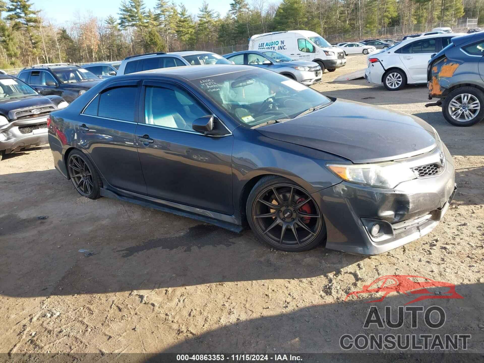 TOYOTA CAMRY 2012 - 4T1BF1FK7CU109294
