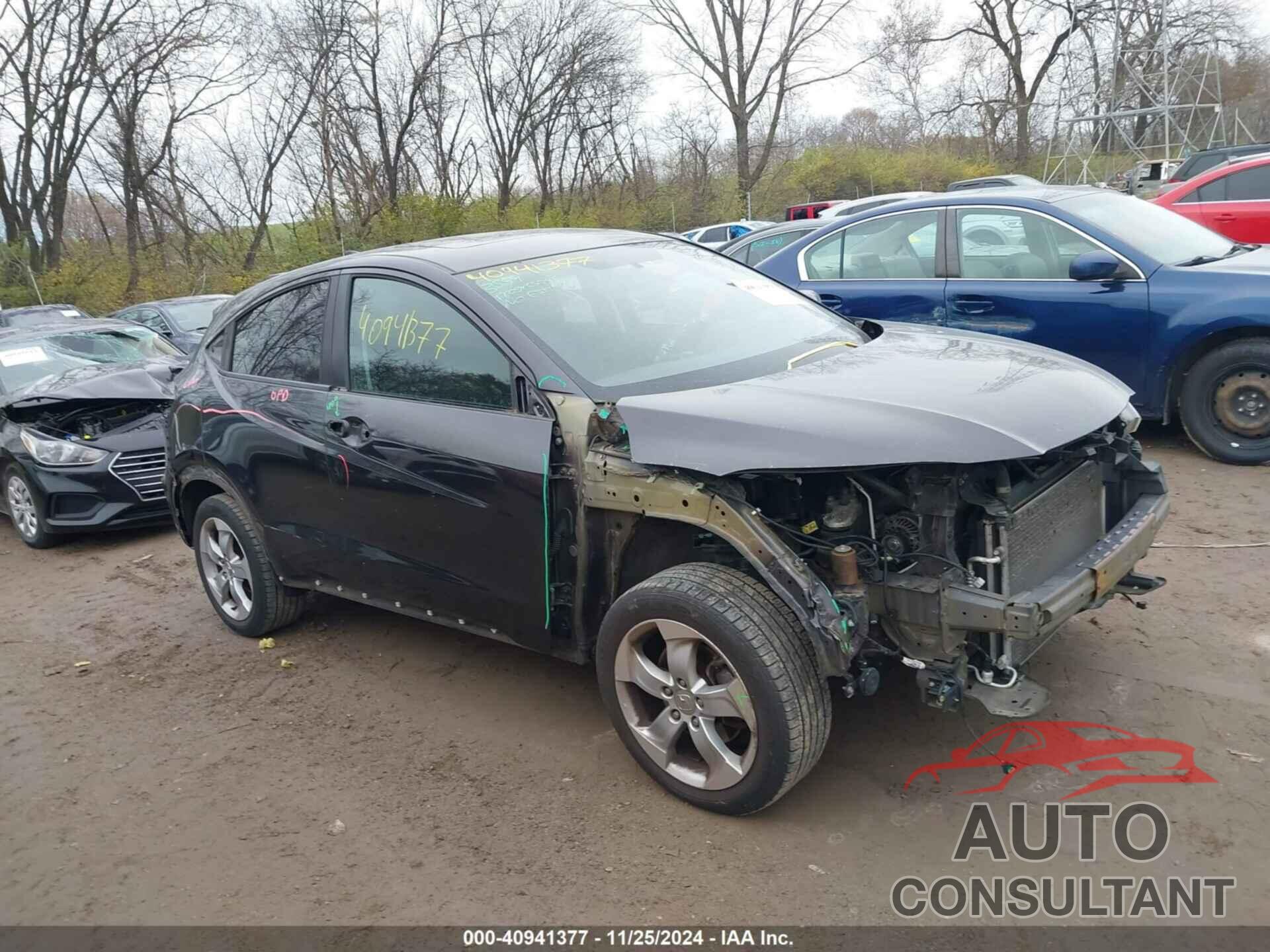 HONDA HR-V 2016 - 3CZRU6H51GM749843