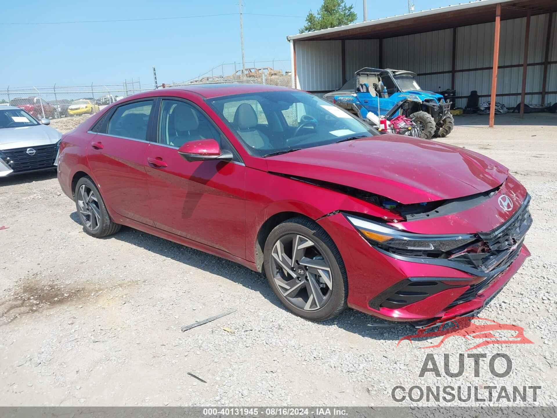 HYUNDAI ELANTRA 2024 - KMHLP4DG5RU703196