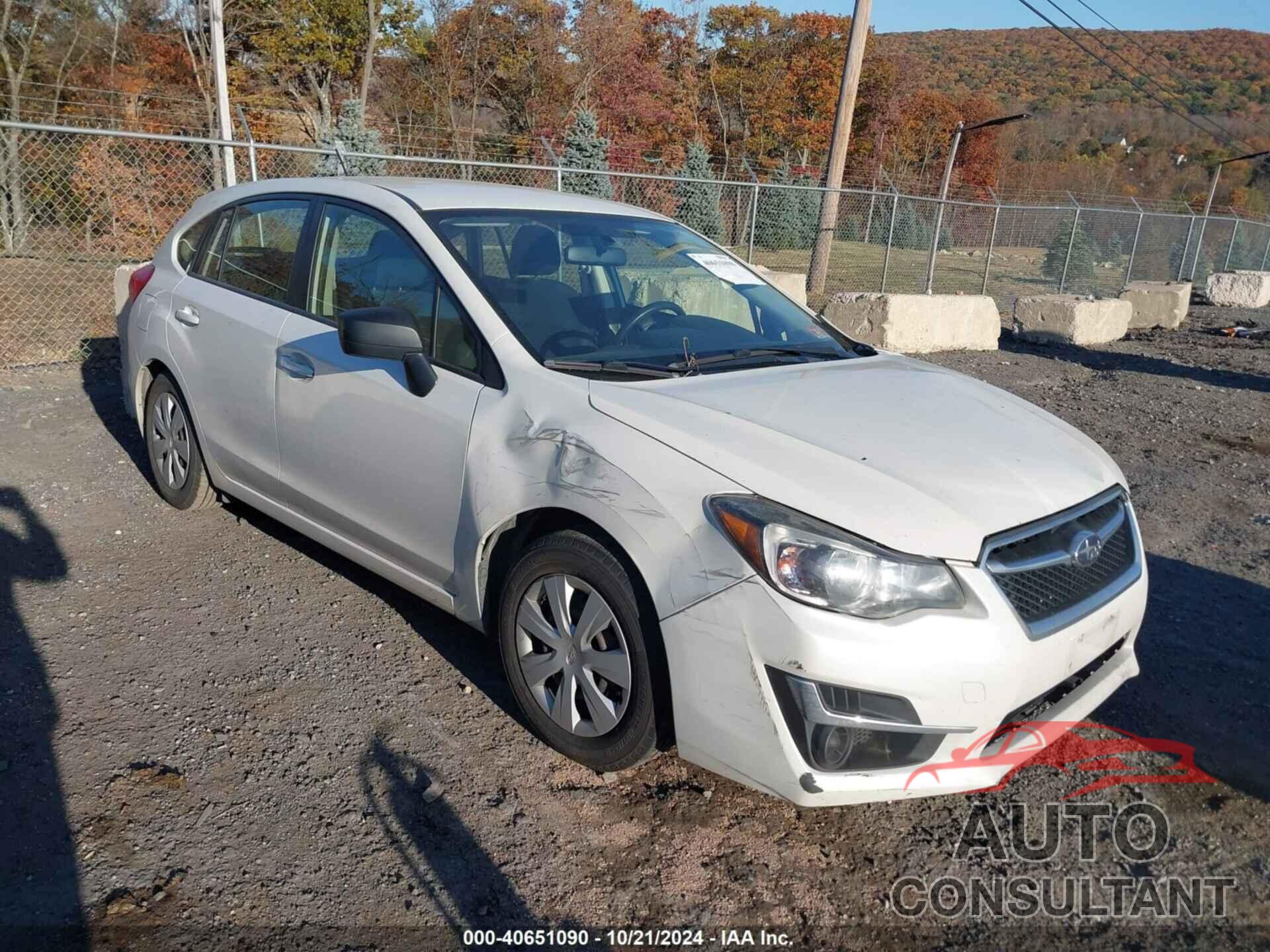 SUBARU IMPREZA 2016 - JF1GPAA62G8201578