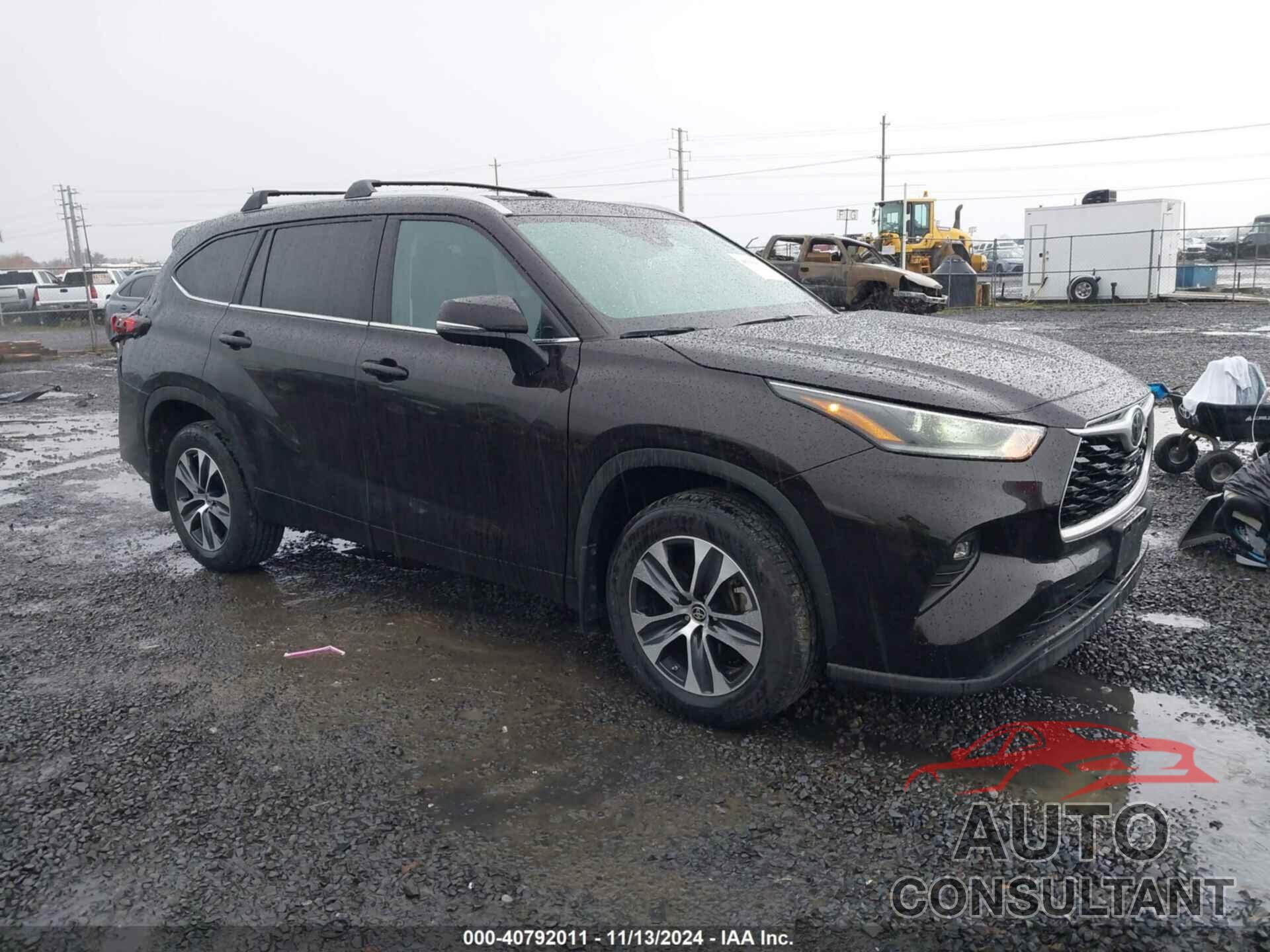 TOYOTA HIGHLANDER 2021 - 5TDHZRBH0MS156705