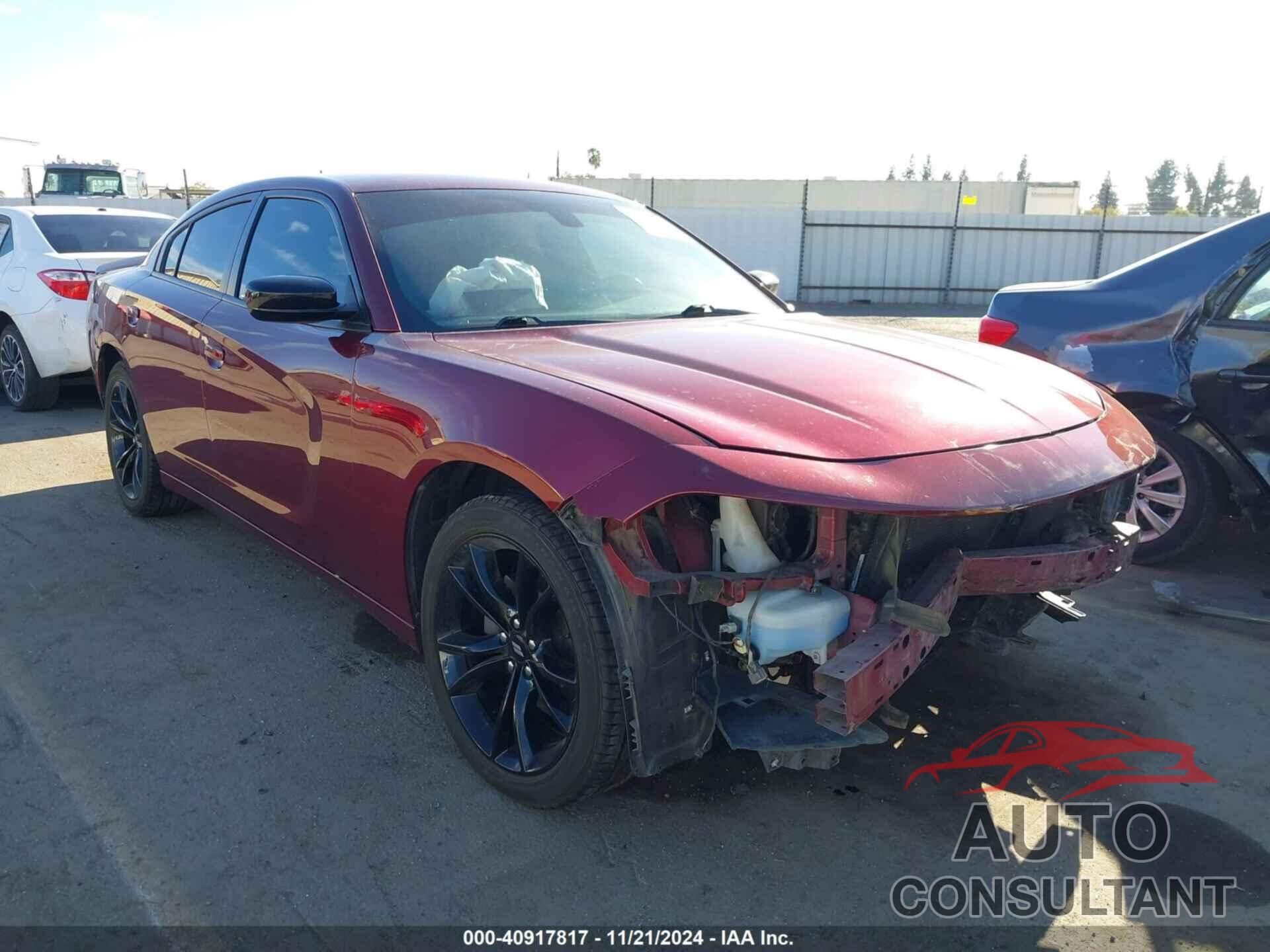 DODGE CHARGER 2018 - 2C3CDXBG6JH291397