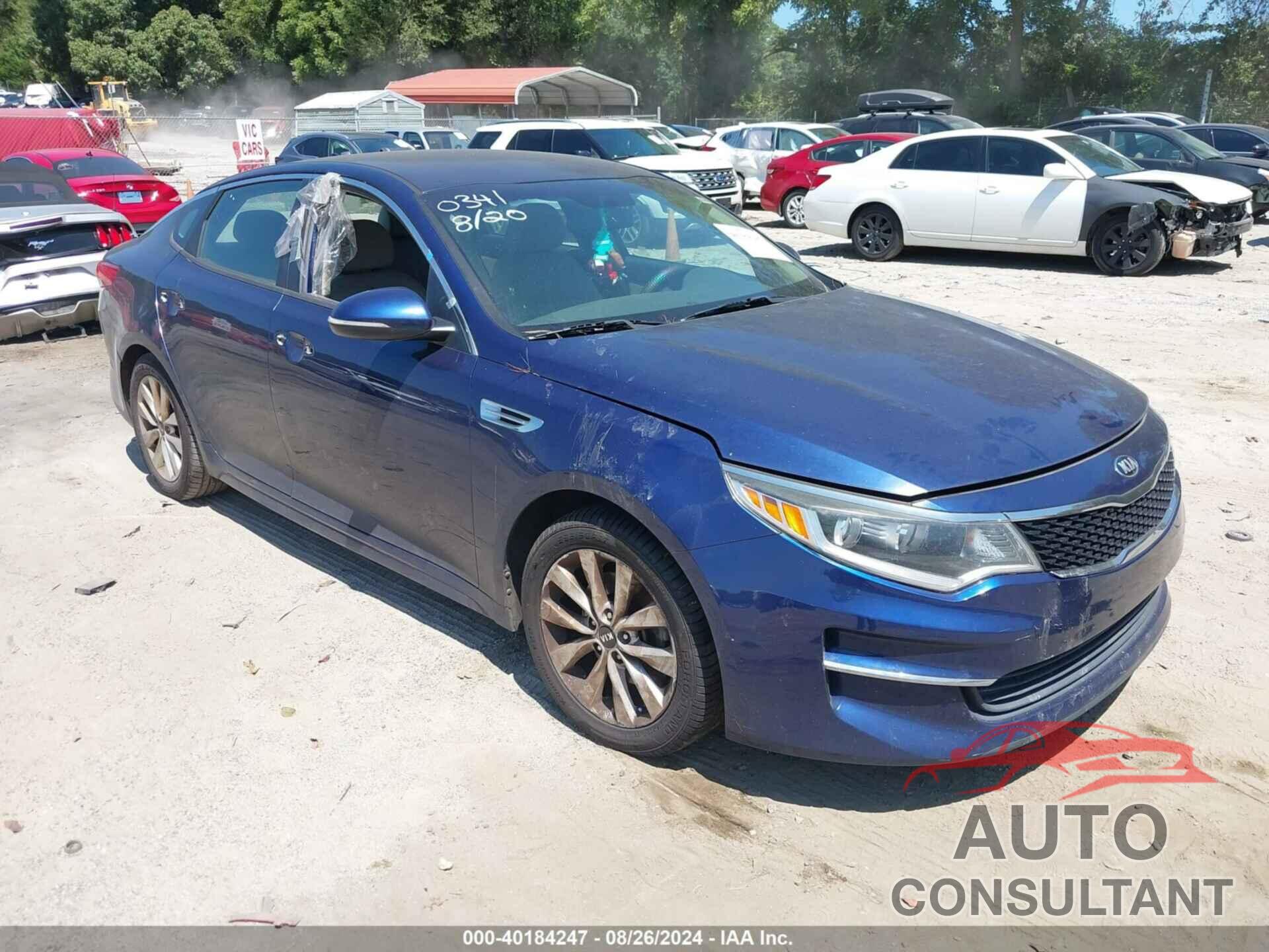 KIA OPTIMA 2016 - 5XXGT4L33GG010341