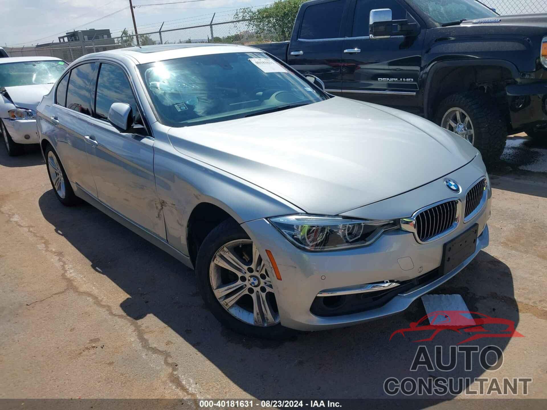 BMW 328I 2016 - WBA8E3G50GNT79356