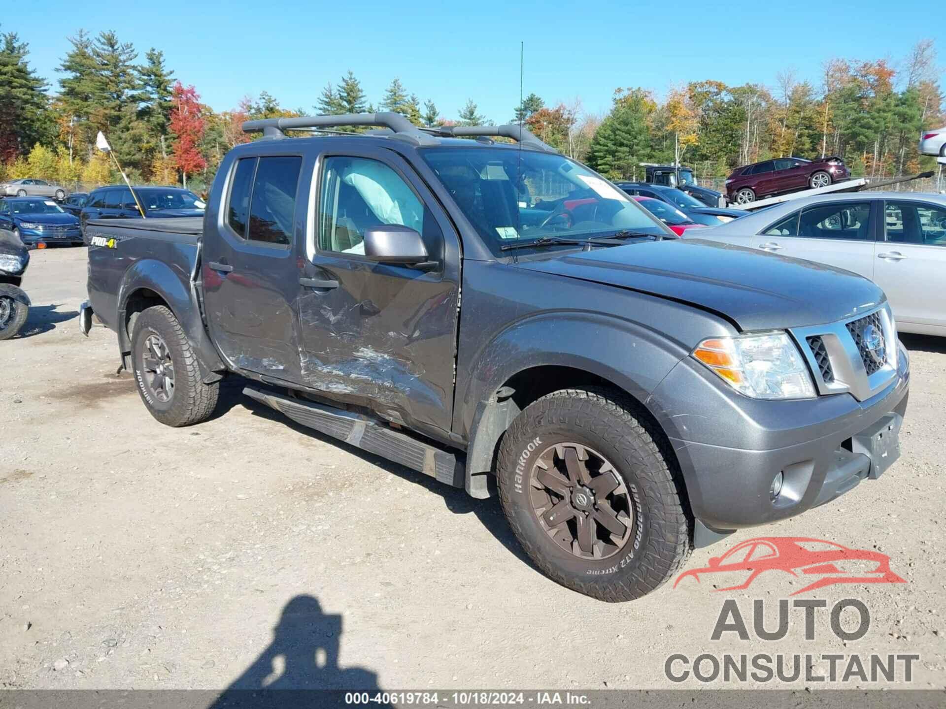 NISSAN FRONTIER 2019 - 1N6AD0EV1KN752760