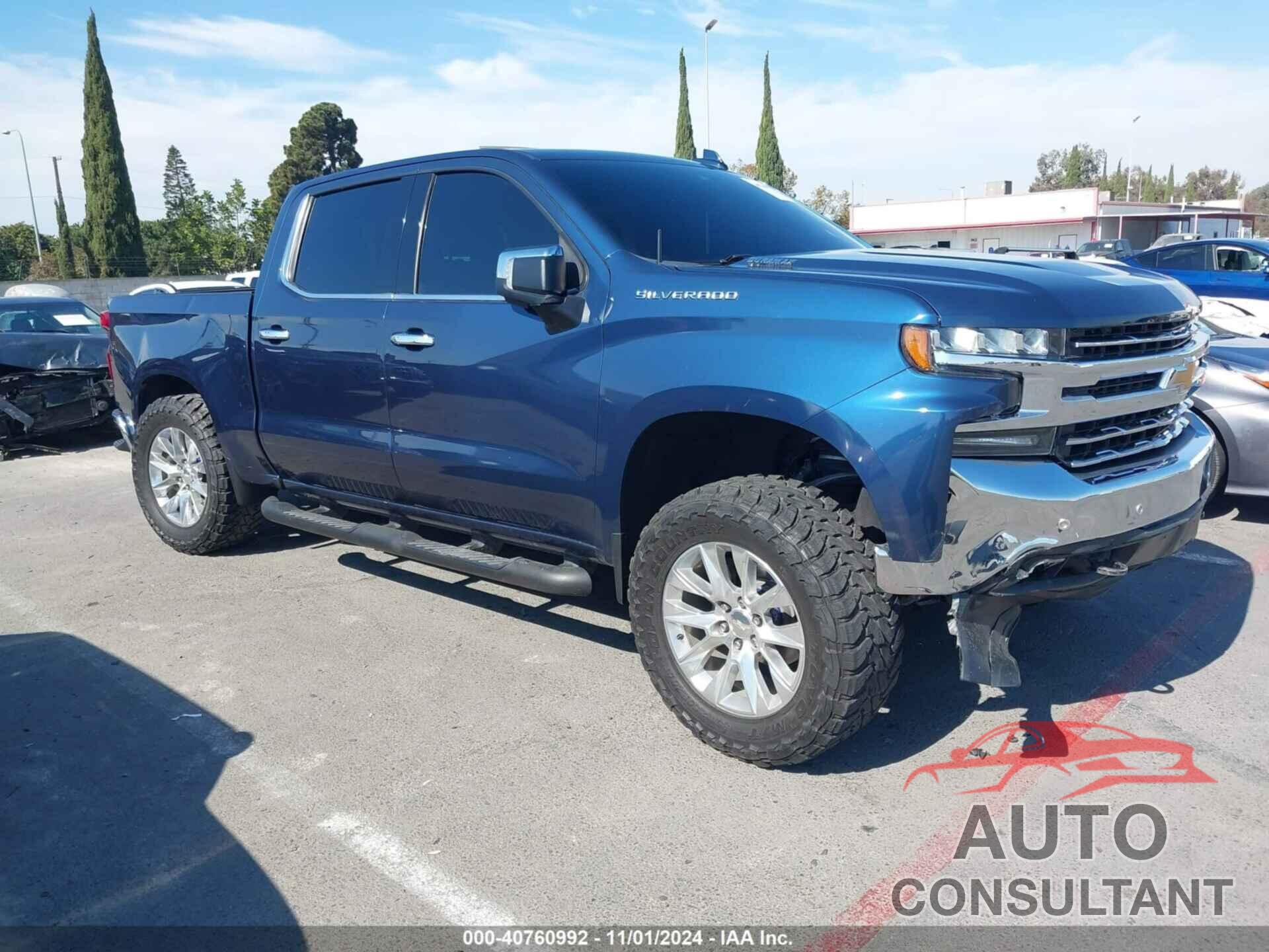 CHEVROLET SILVERADO 1500 2020 - 3GCPWEETXLG440143