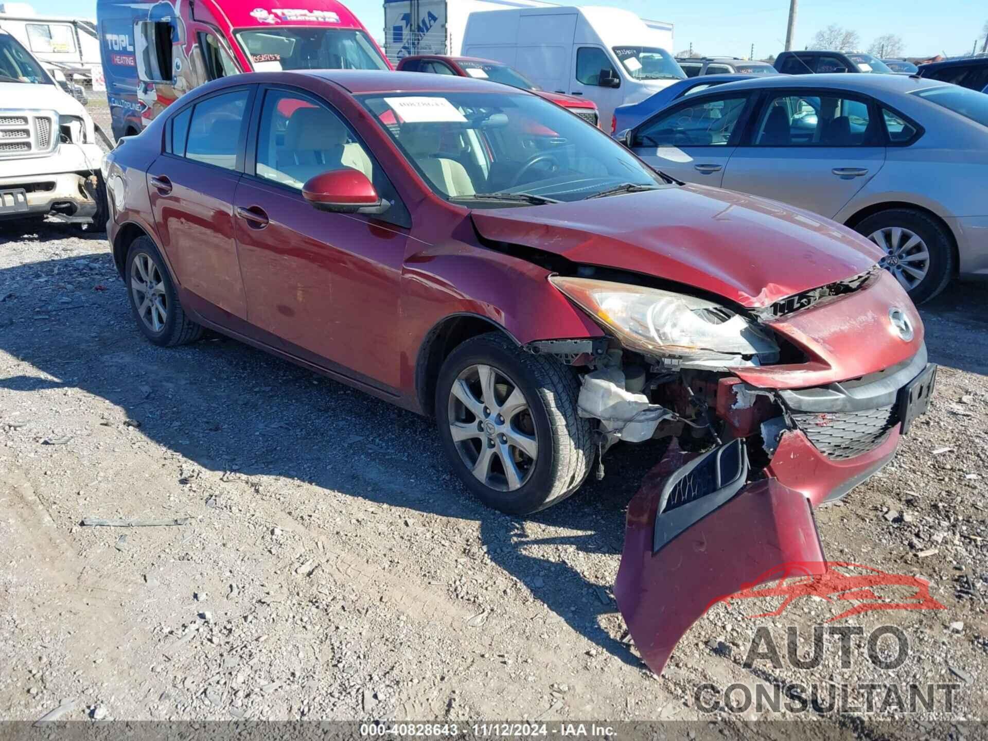 MAZDA MAZDA3 2010 - JM1BL1SG4A1350484