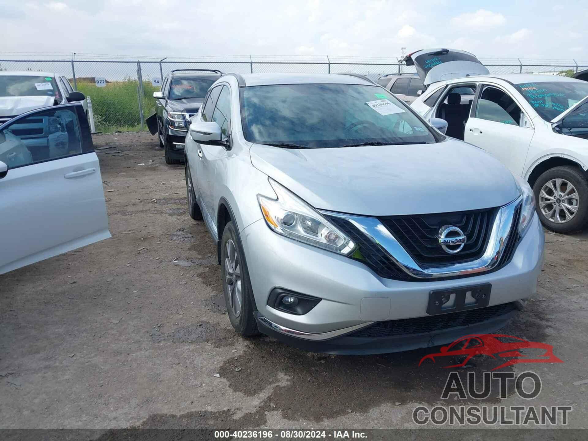 NISSAN MURANO 2017 - 5N1AZ2MG6HN182455