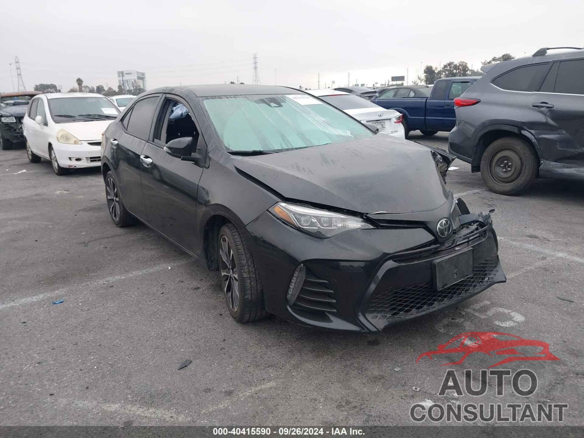 TOYOTA COROLLA 2019 - 5YFBURHE6KP917969