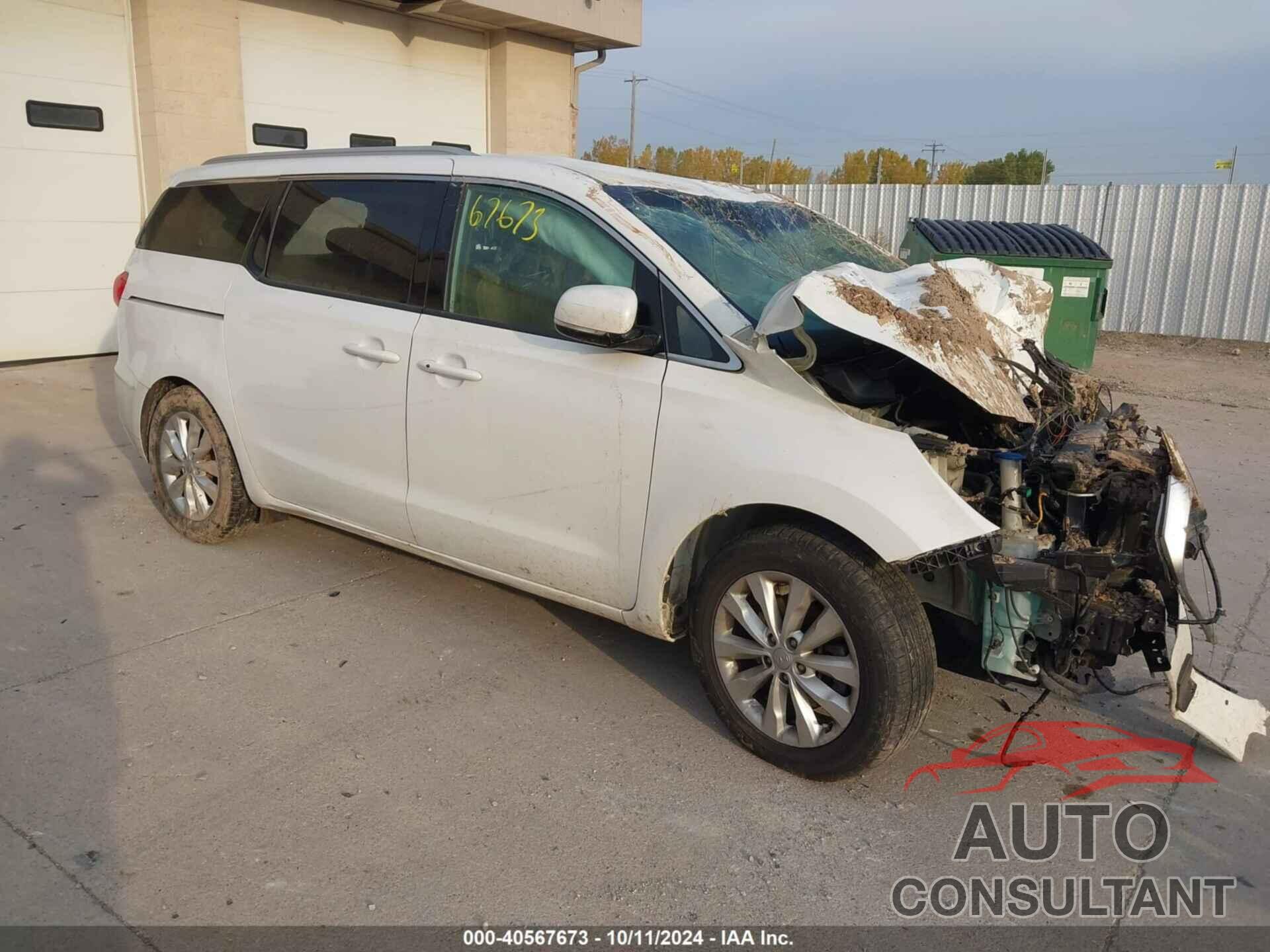 KIA SEDONA 2017 - KNDMC5C19H6264479