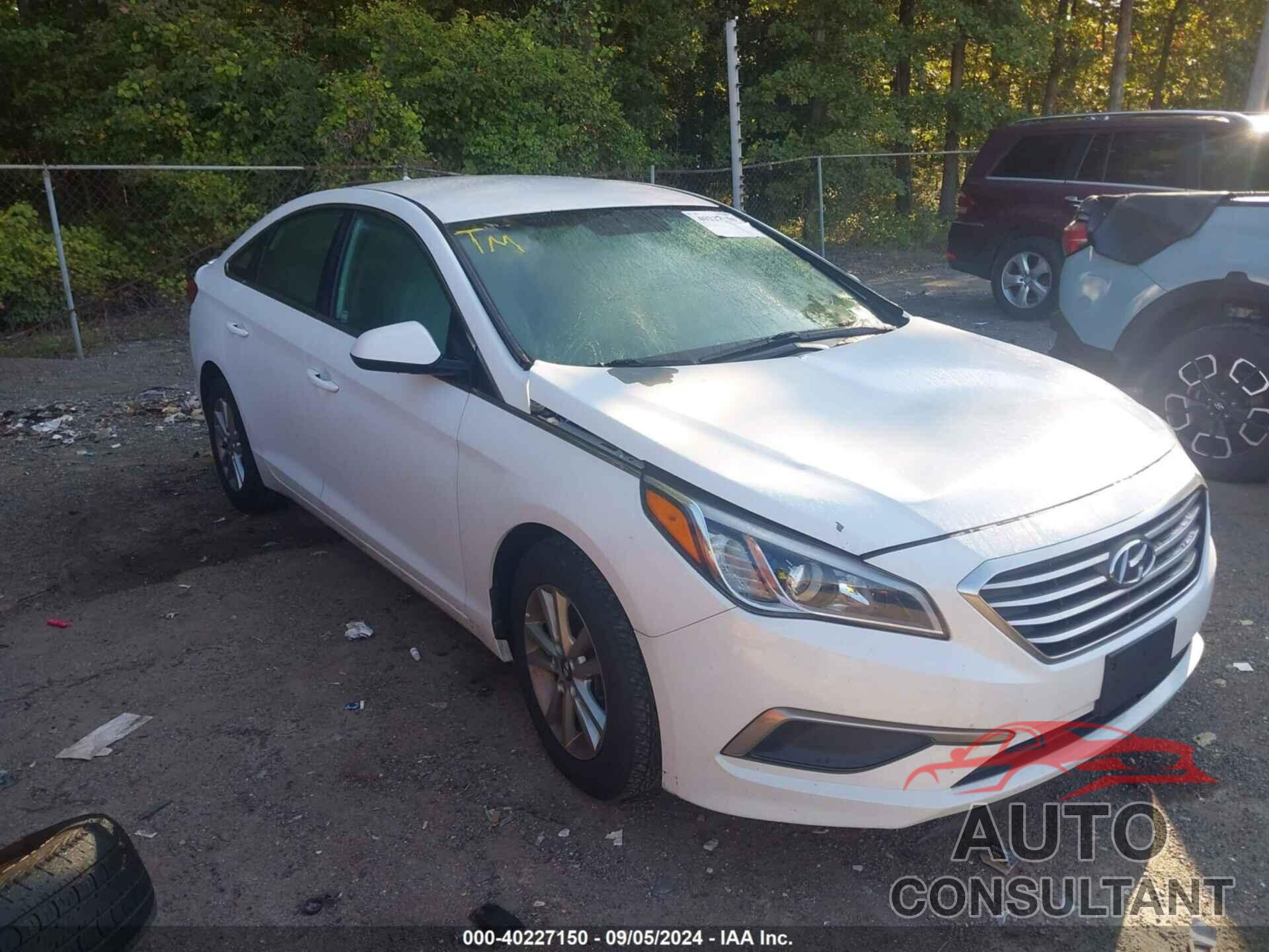 HYUNDAI SONATA 2016 - 5NPE24AFXGH358326