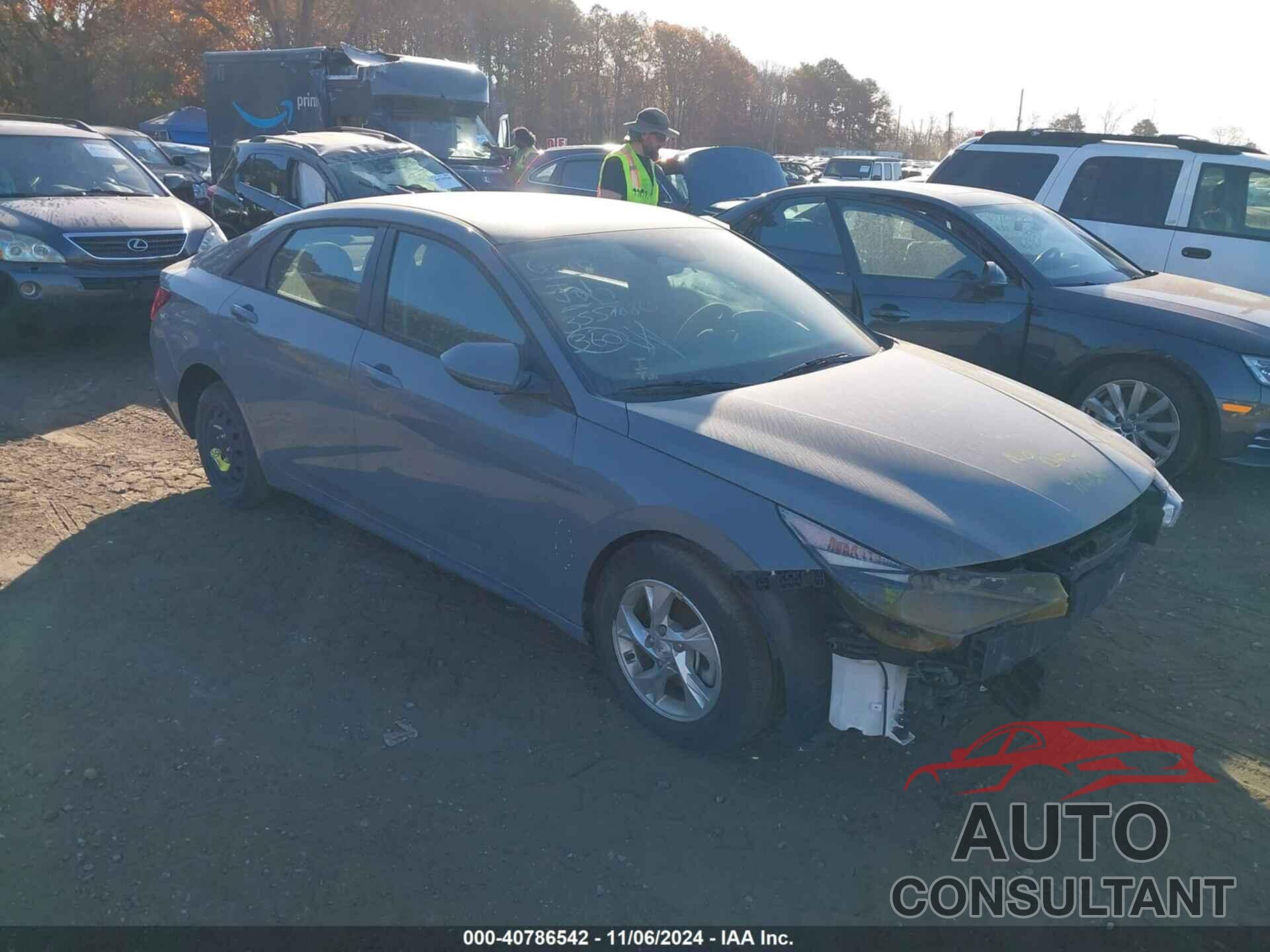 HYUNDAI ELANTRA 2021 - KMHLL4AG5MU180481