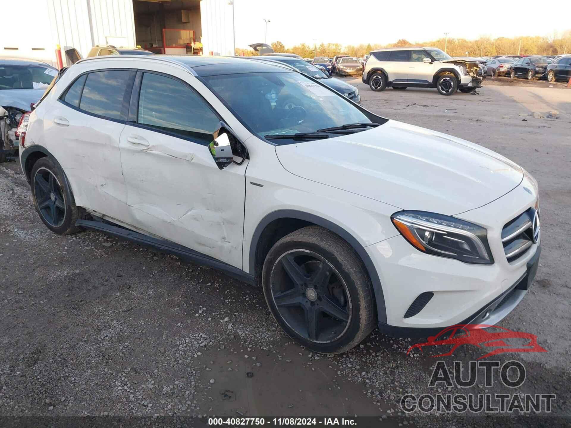 MERCEDES-BENZ GLA 250 2015 - WDCTG4GB3FJ038133