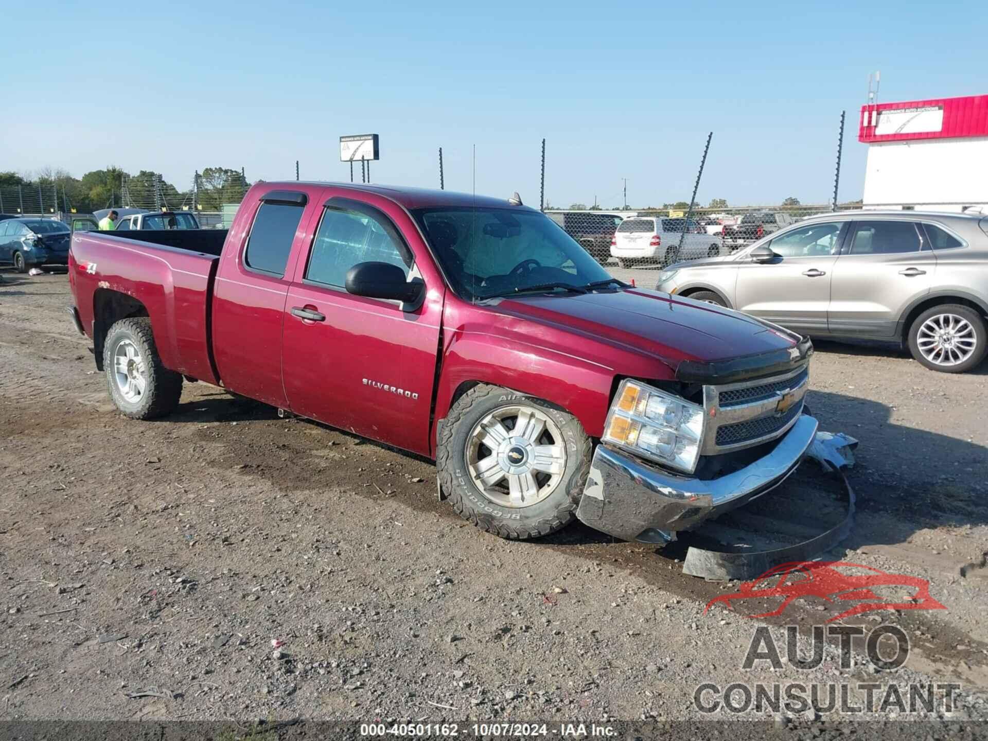 CHEVROLET SILVERADO 1500 2013 - 1GCRKSE7XDZ404511
