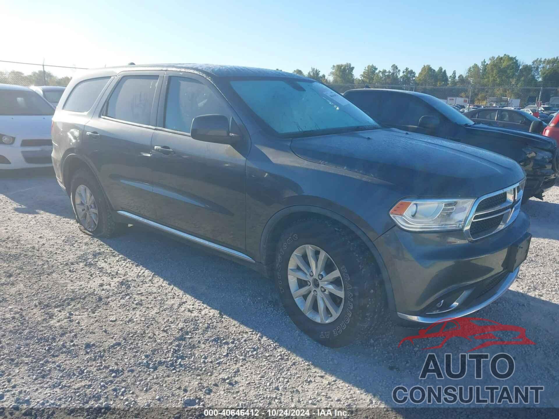DODGE DURANGO 2015 - 1C4RDJAG5FC761112