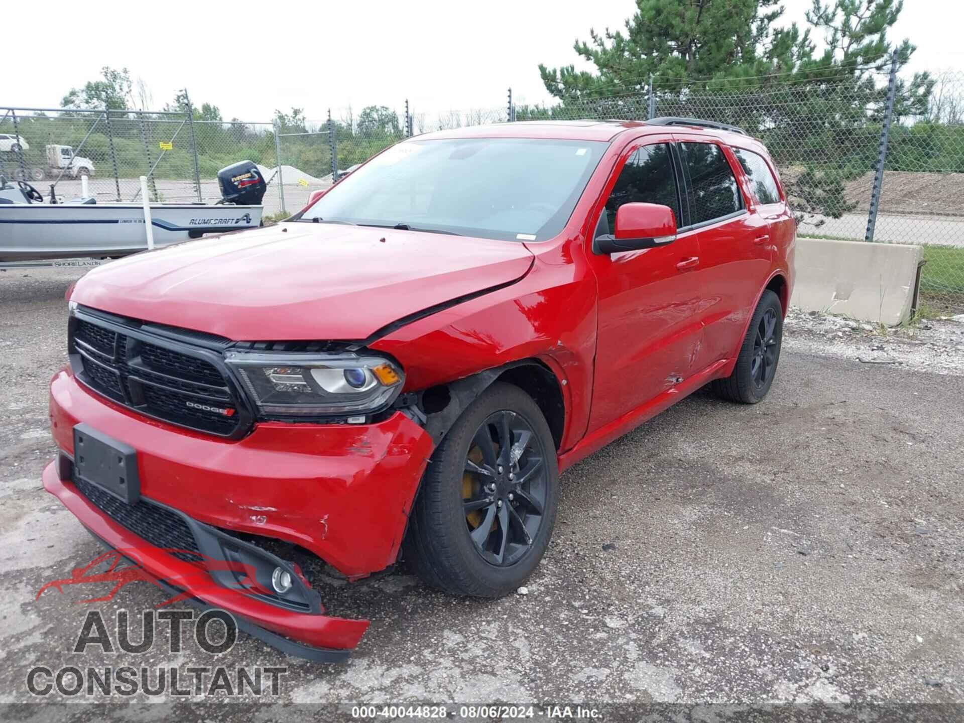 DODGE DURANGO 2017 - 1C4RDJDG9HC839583