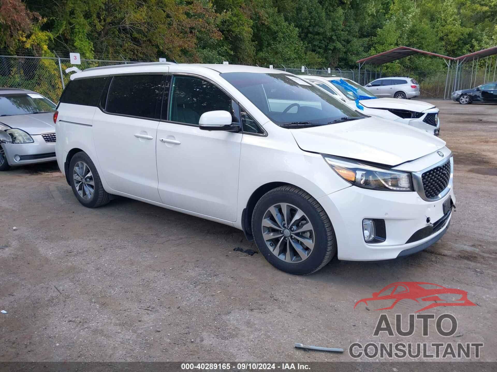 KIA SEDONA 2016 - KNDMC5C12G6185203