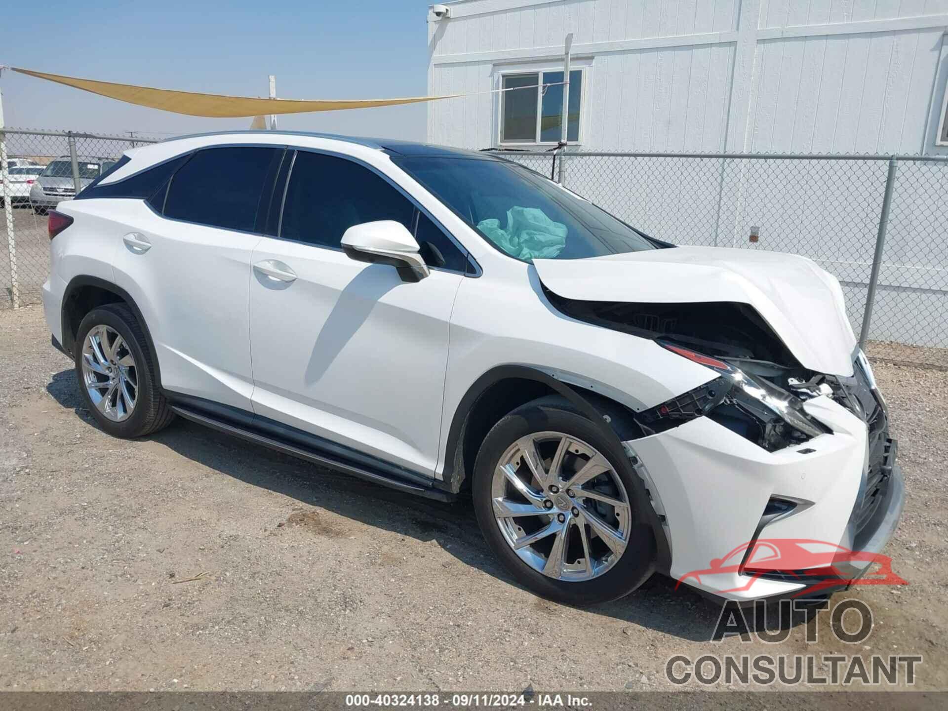 LEXUS RX 350 2017 - 2T2BZMCA4HC124120