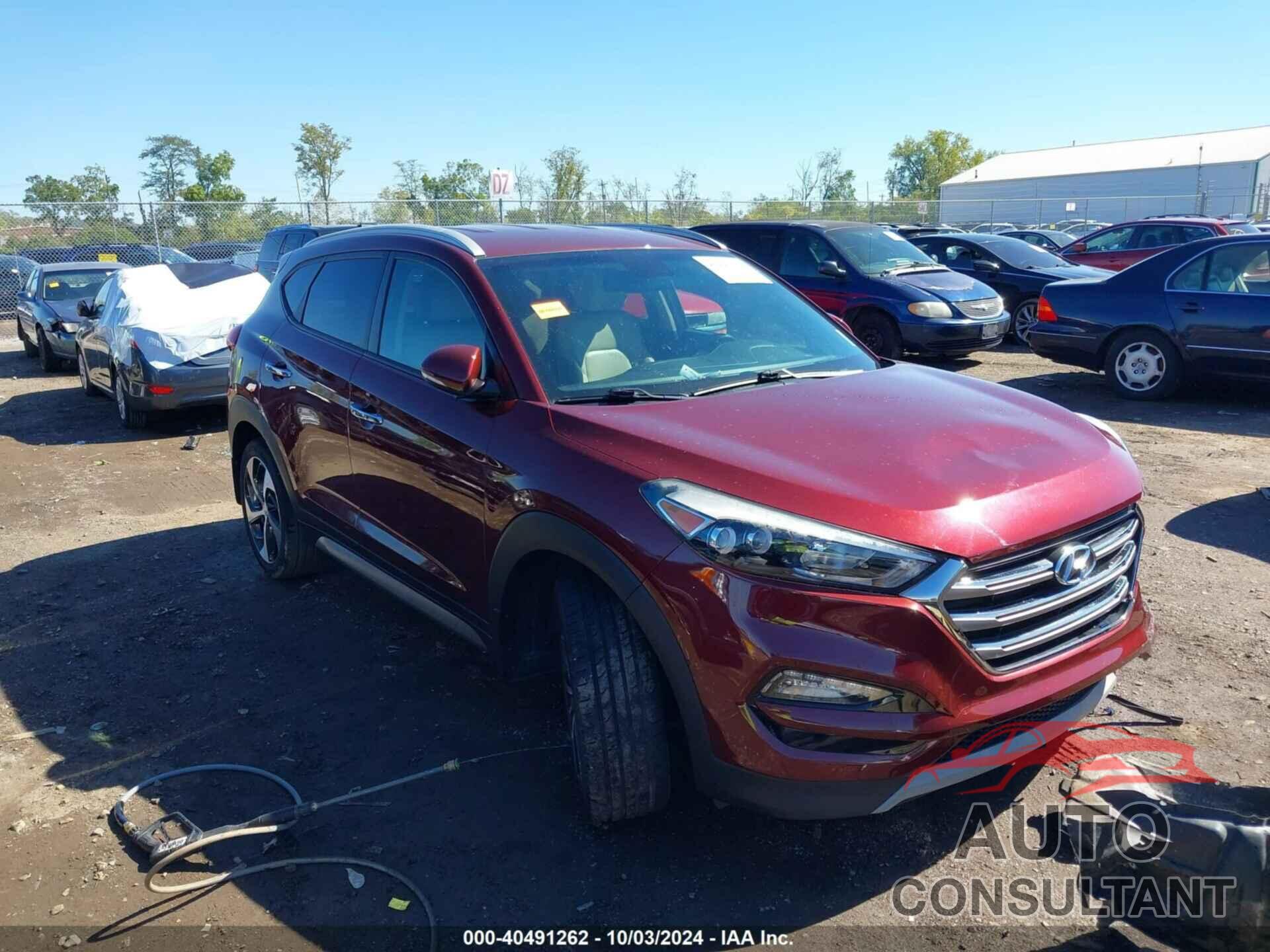 HYUNDAI TUCSON 2017 - KM8J33A25HU356327