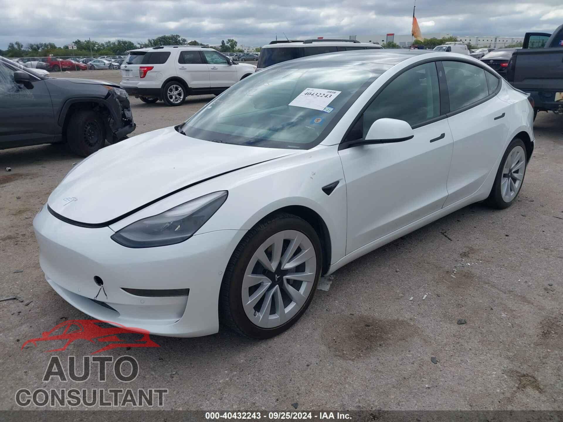 TESLA MODEL 3 2021 - 5YJ3E1EA6MF921992
