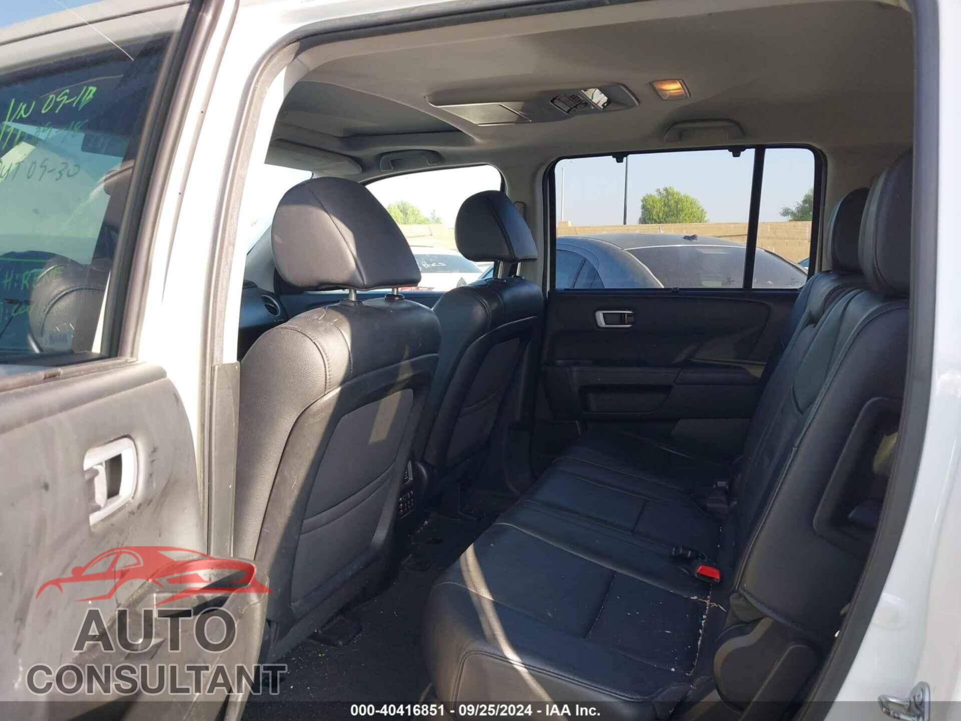 HONDA PILOT 2014 - 5FNYF3H92EB020085