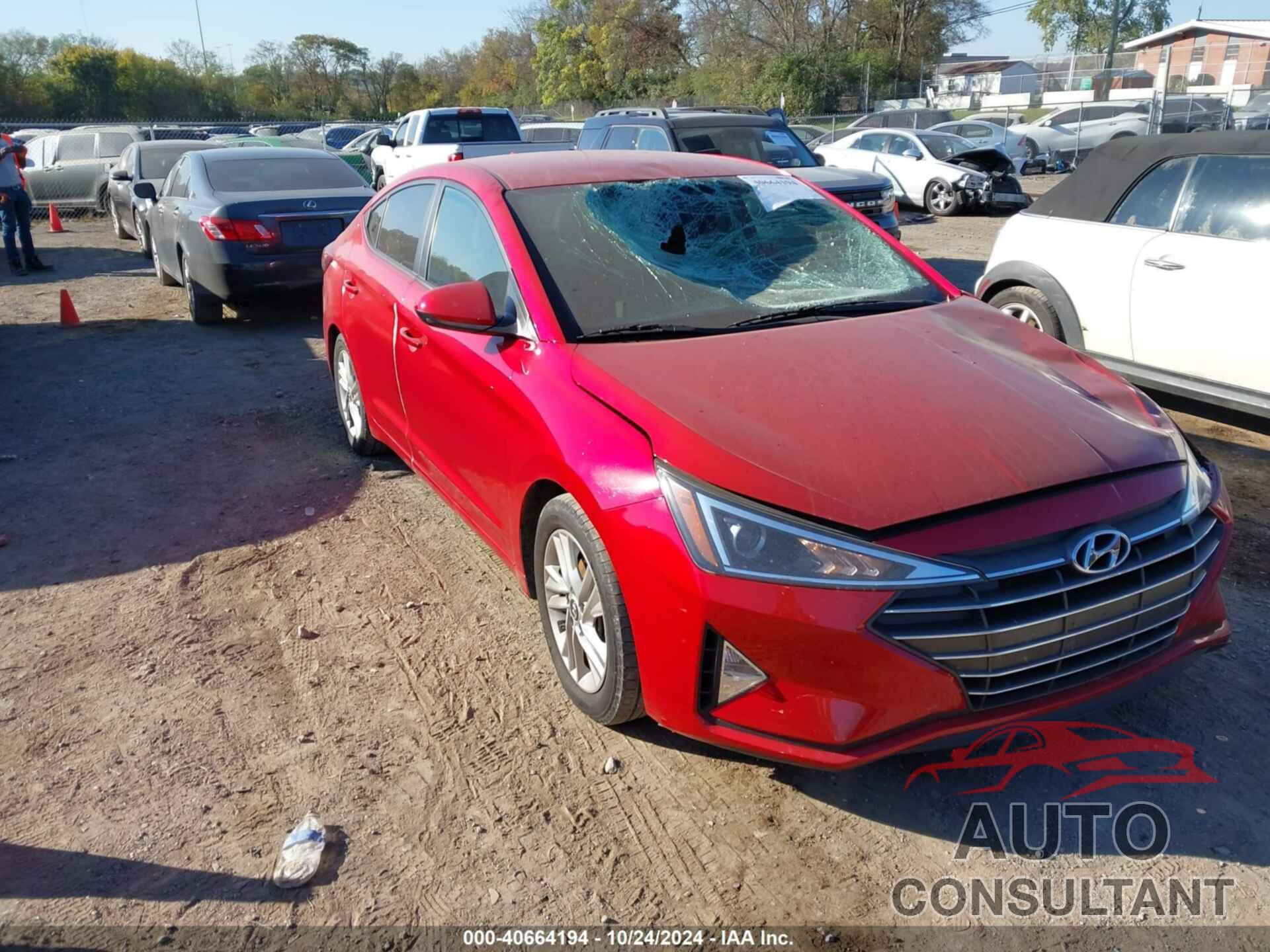 HYUNDAI ELANTRA 2020 - 5NPD84LF6LH587460