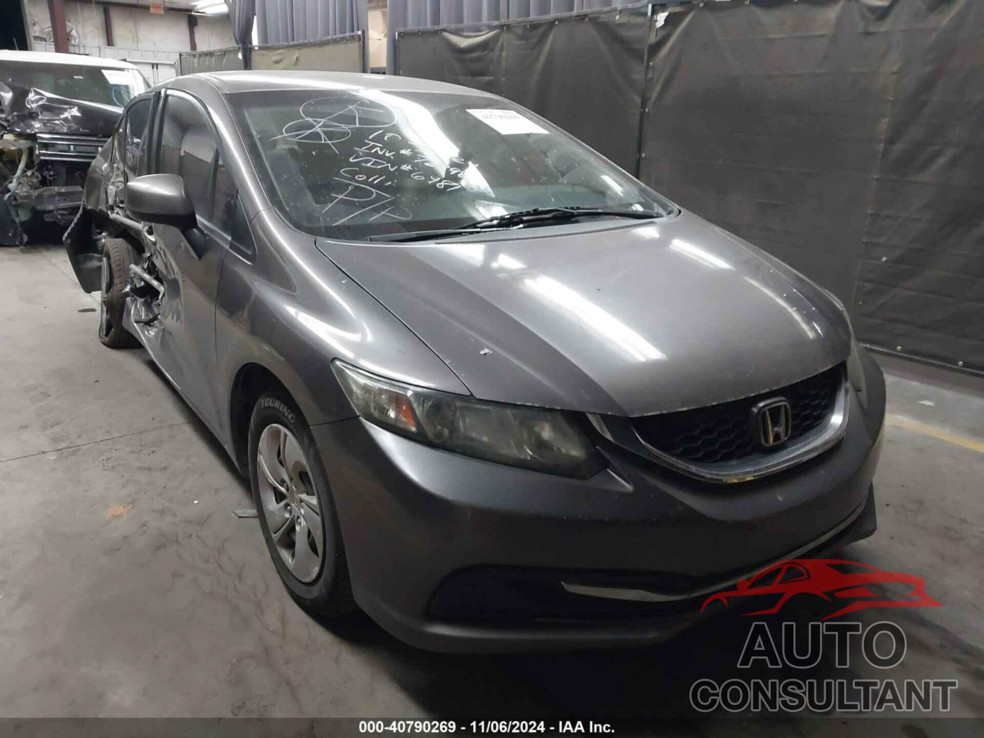 HONDA CIVIC 2013 - 19XFB2F58DE226481