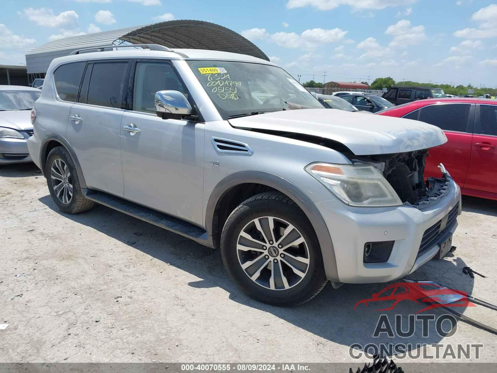 NISSAN ARMADA 2018 - JN8AY2ND7J9051551