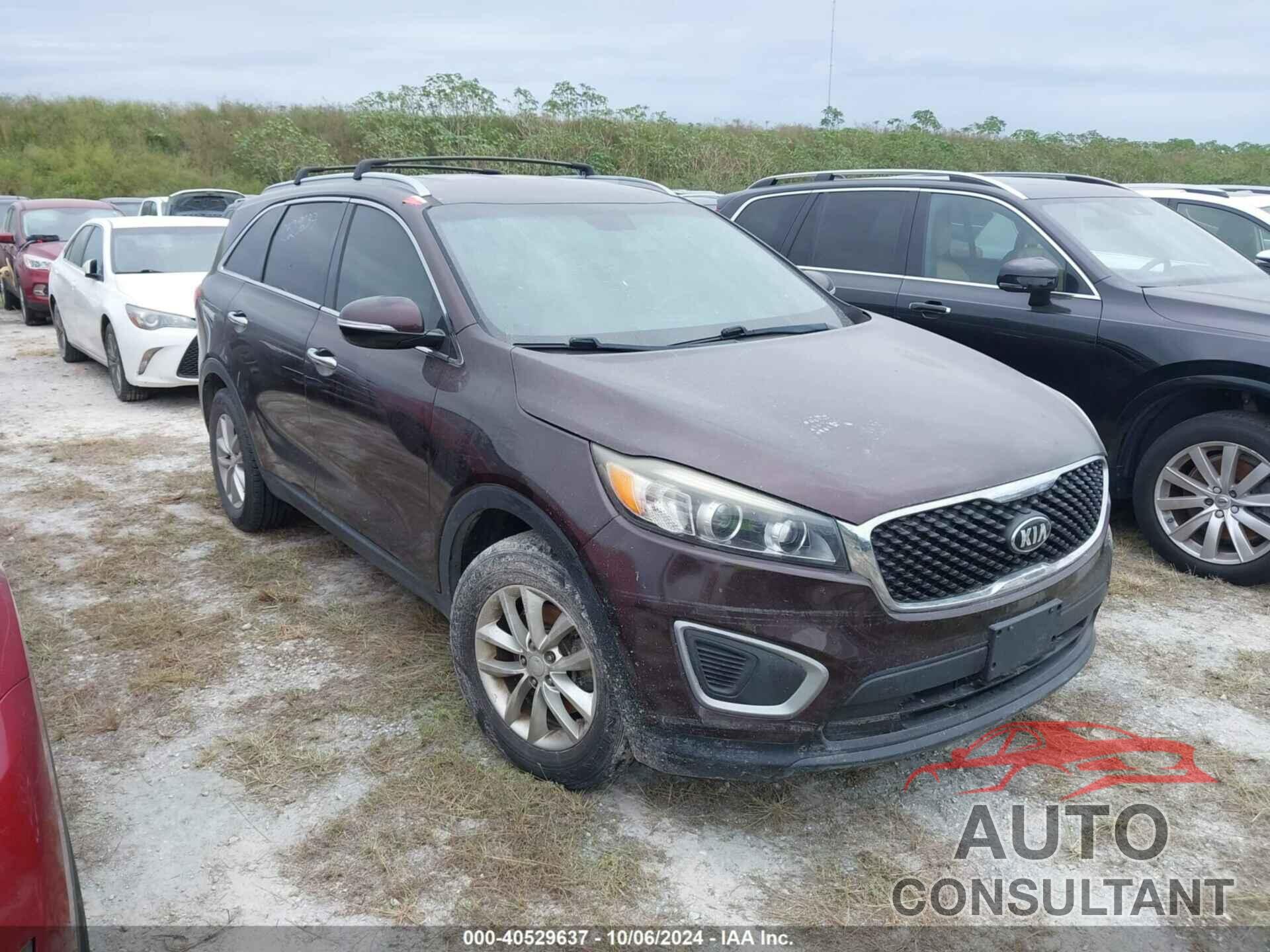 KIA SORENTO 2016 - 5XYPG4A37GG026402