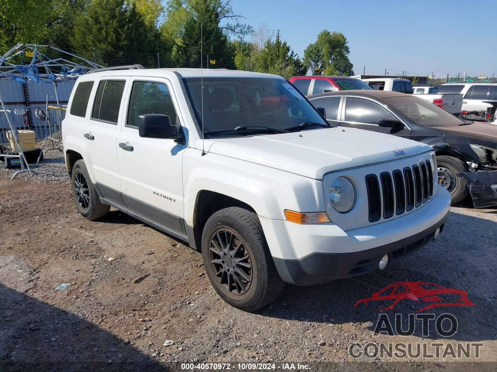 JEEP PATRIOT 2017 - 1C4NJPBA7HD171012