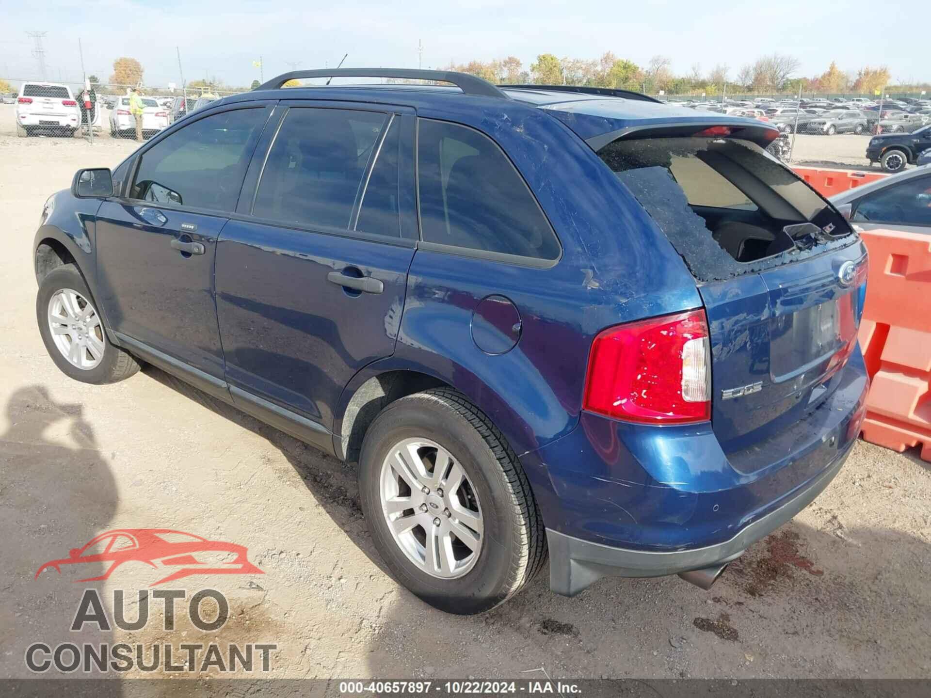 FORD EDGE 2012 - 2FMDK3GC2CBA51768