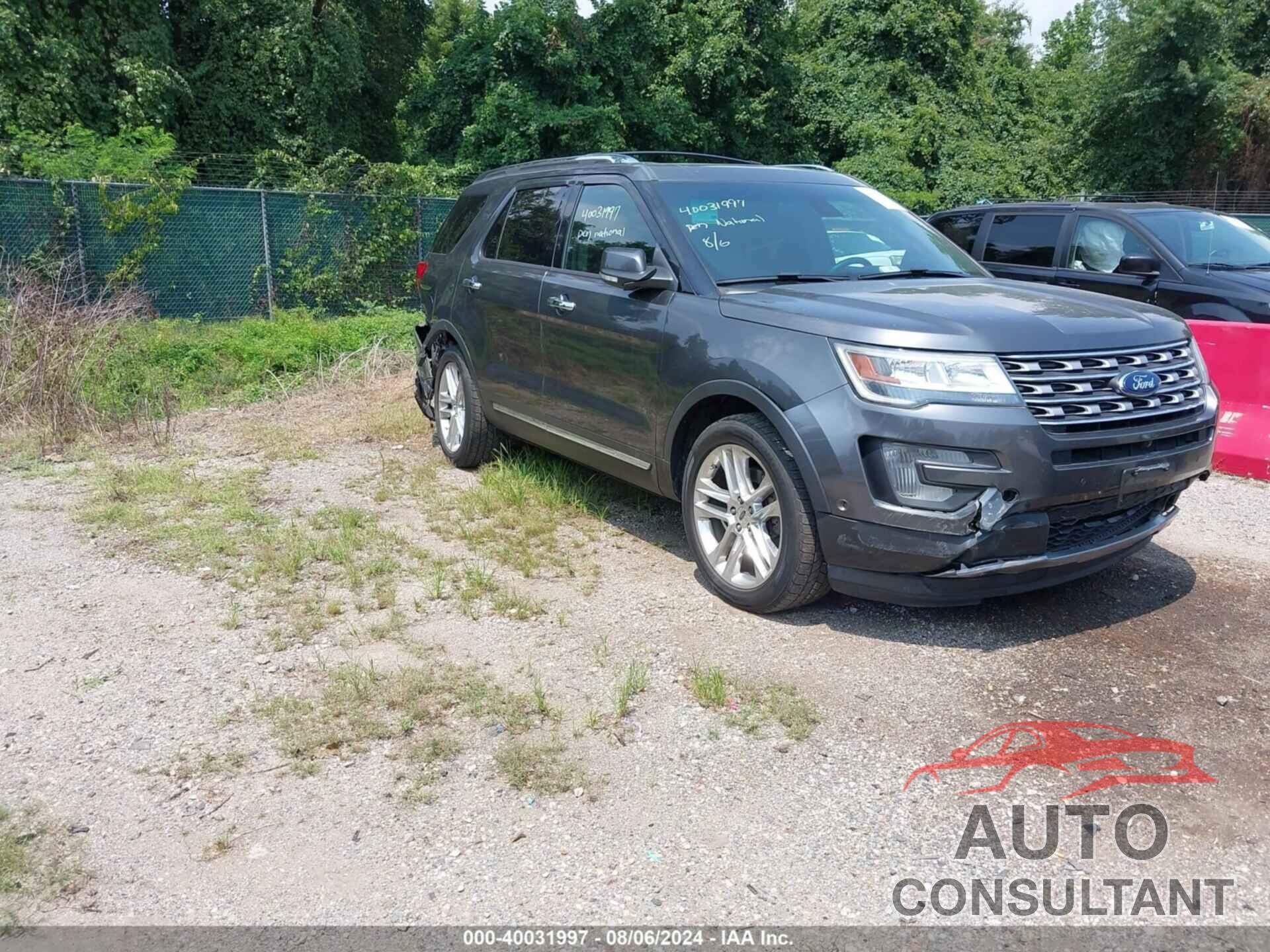 FORD EXPLORER 2016 - 1FM5K8F8XGGB16136