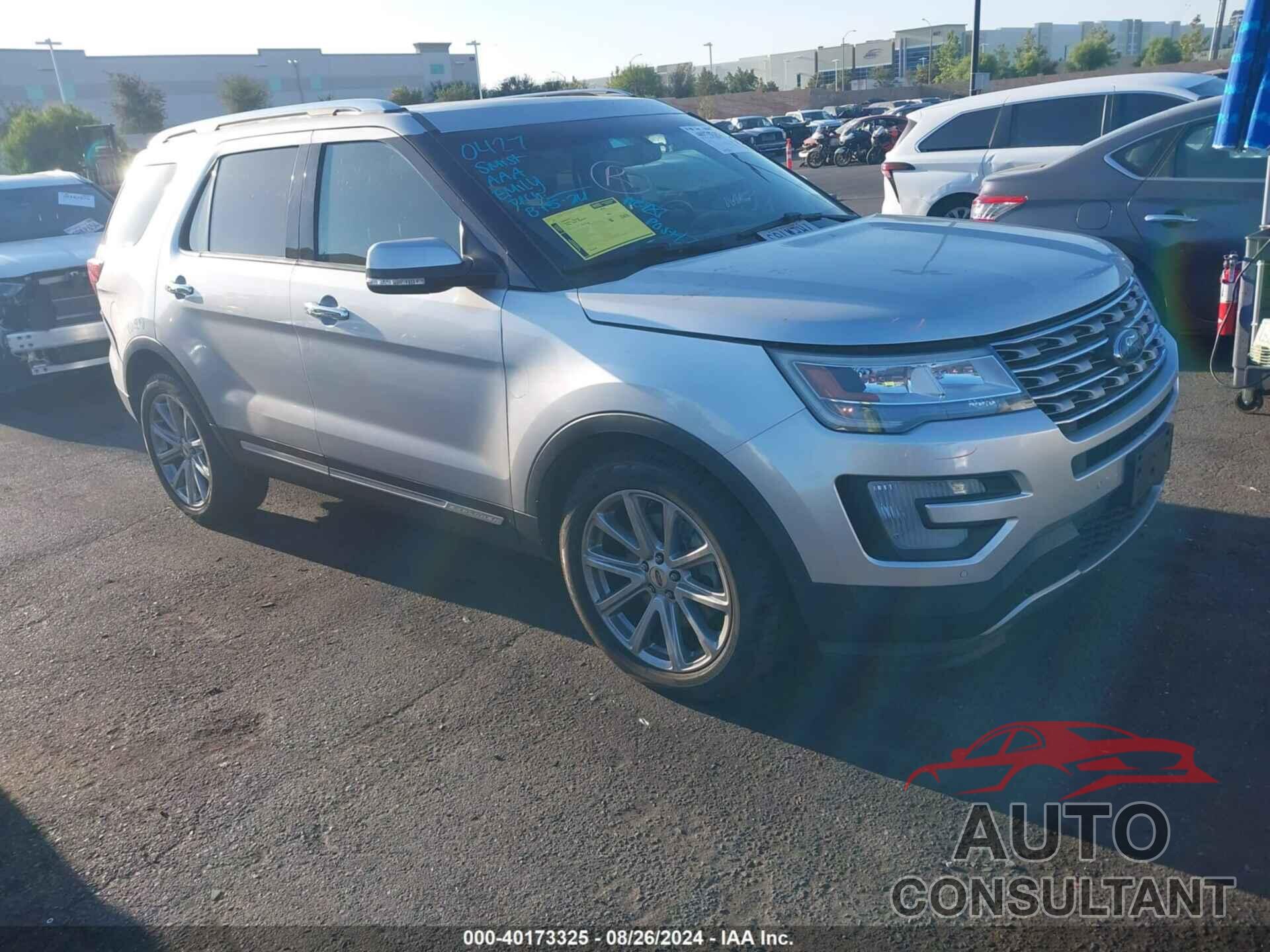 FORD EXPLORER 2016 - 1FM5K7F82GGC06763