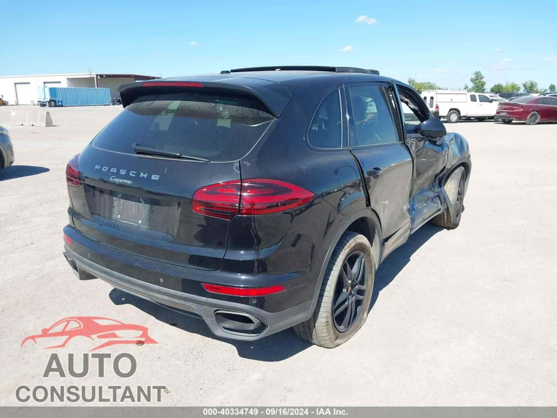 PORSCHE CAYENNE 2016 - WP1AA2A20GLA10788
