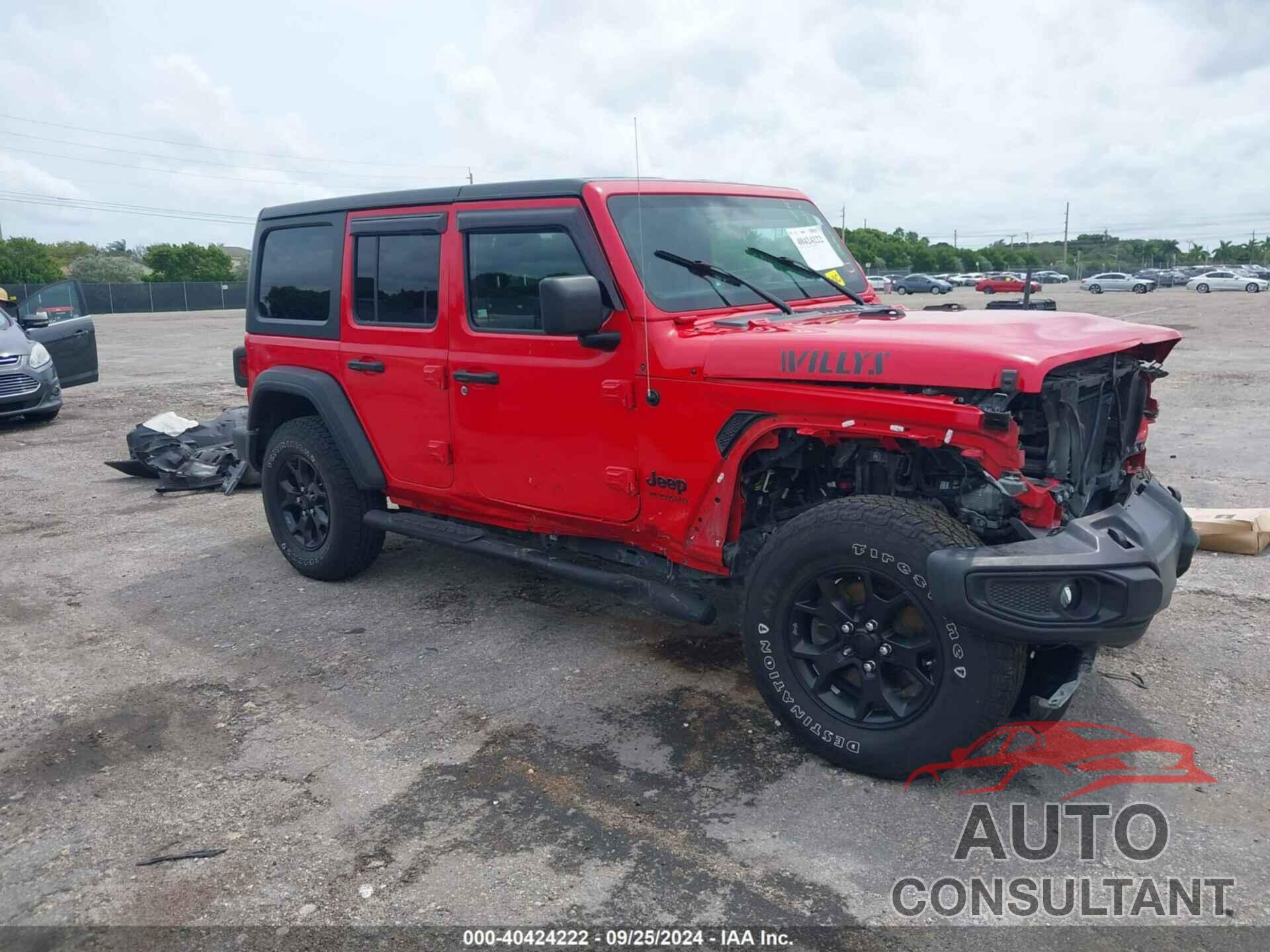 JEEP WRANGLER UNLIMITED 2019 - 1C4HJXENXKW519604