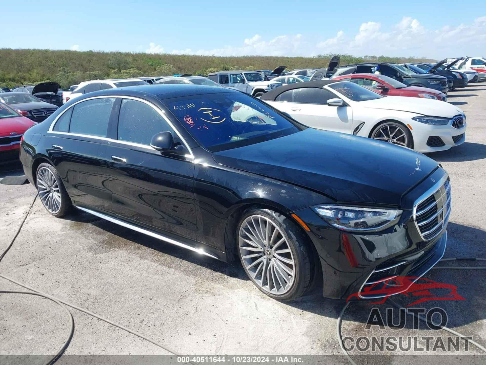 MERCEDES-BENZ S 580 2023 - W1K6G7GBXPA202683