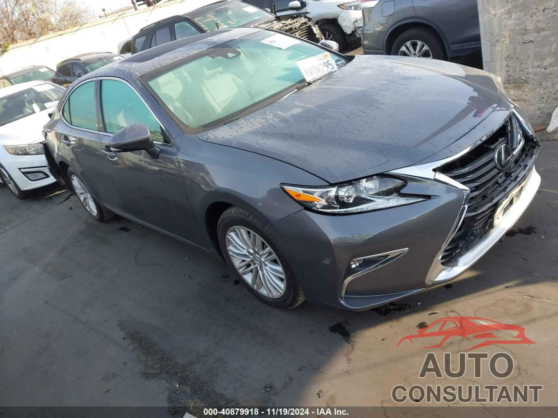 LEXUS ES 350 2018 - 58ABK1GG9JU102696