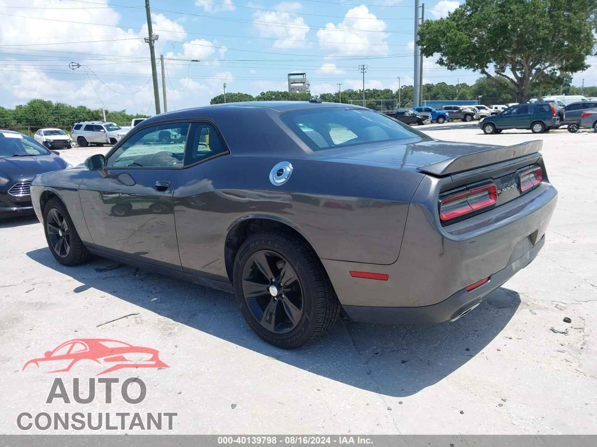 DODGE CHALLENGER 2019 - 2C3CDZAG1KH733467