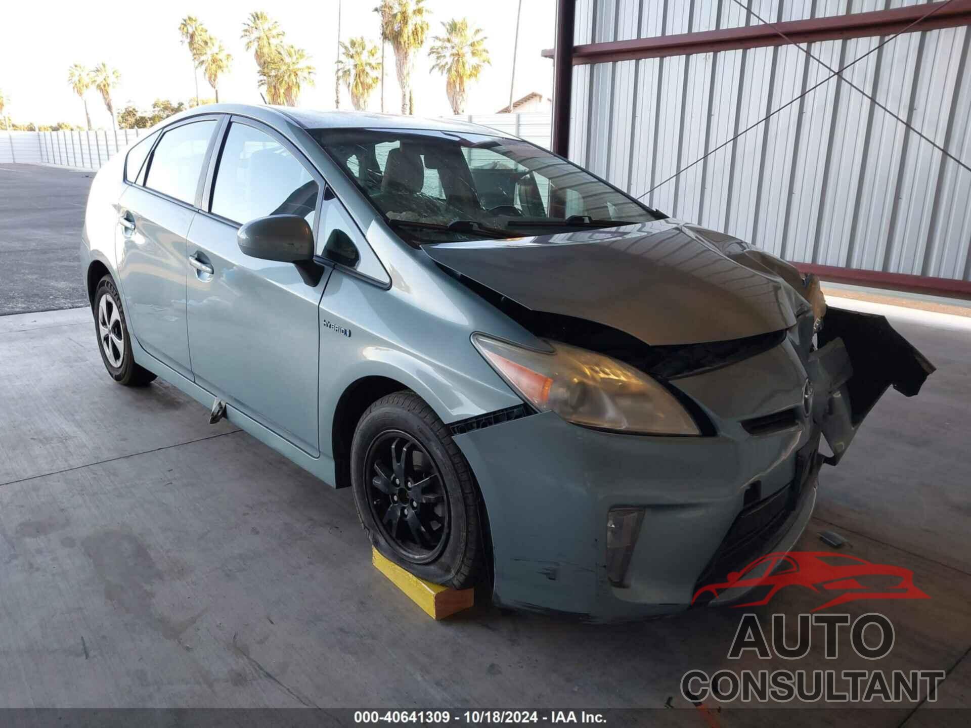 TOYOTA PRIUS 2012 - JTDKN3DU1C1557555