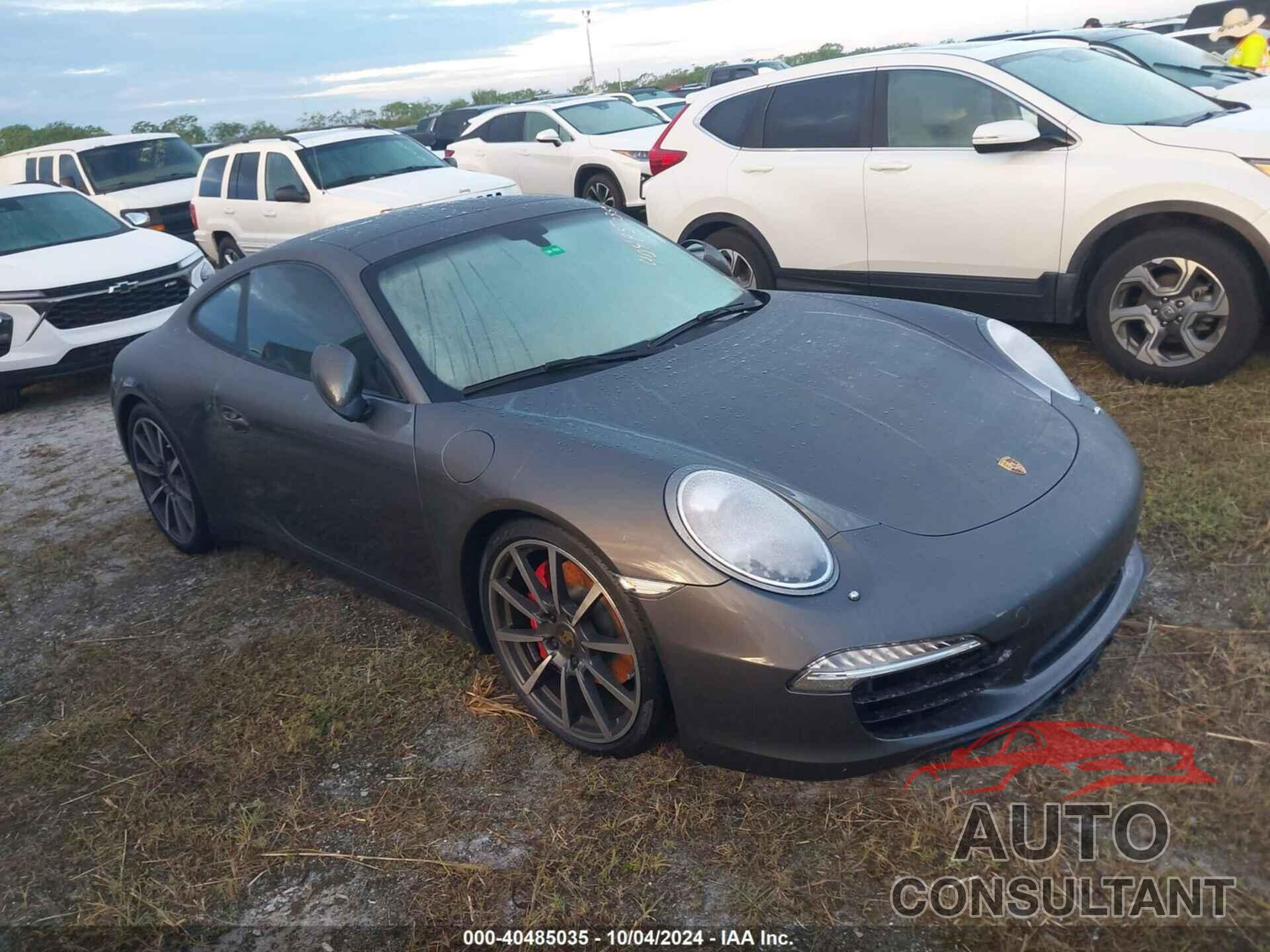 PORSCHE 911 2012 - WP0AB2A92CS121189