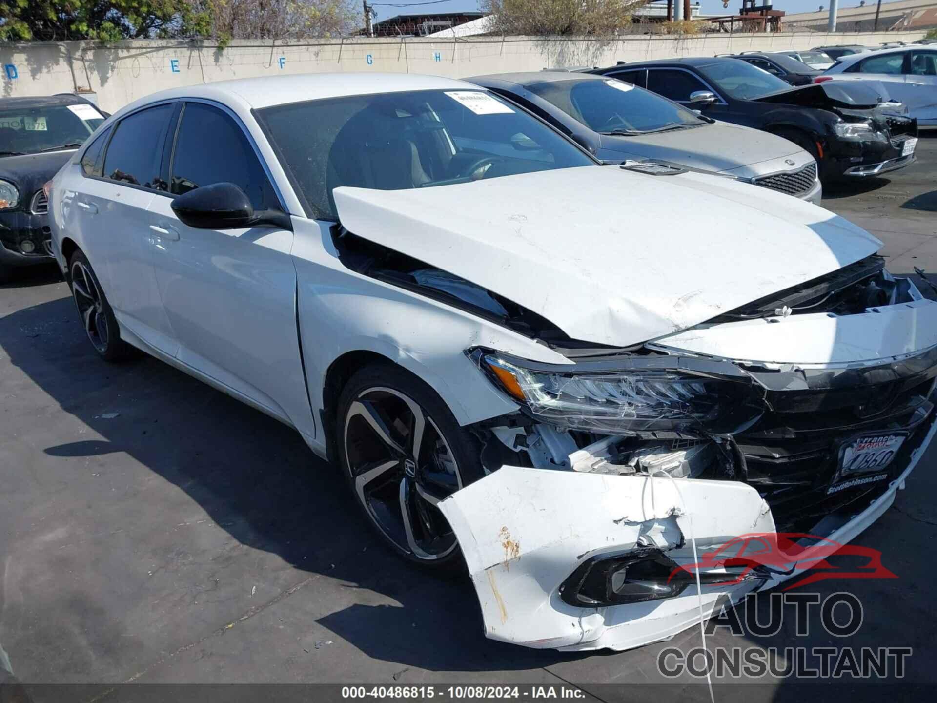 HONDA ACCORD 2022 - 1HGCV1F32NA106619