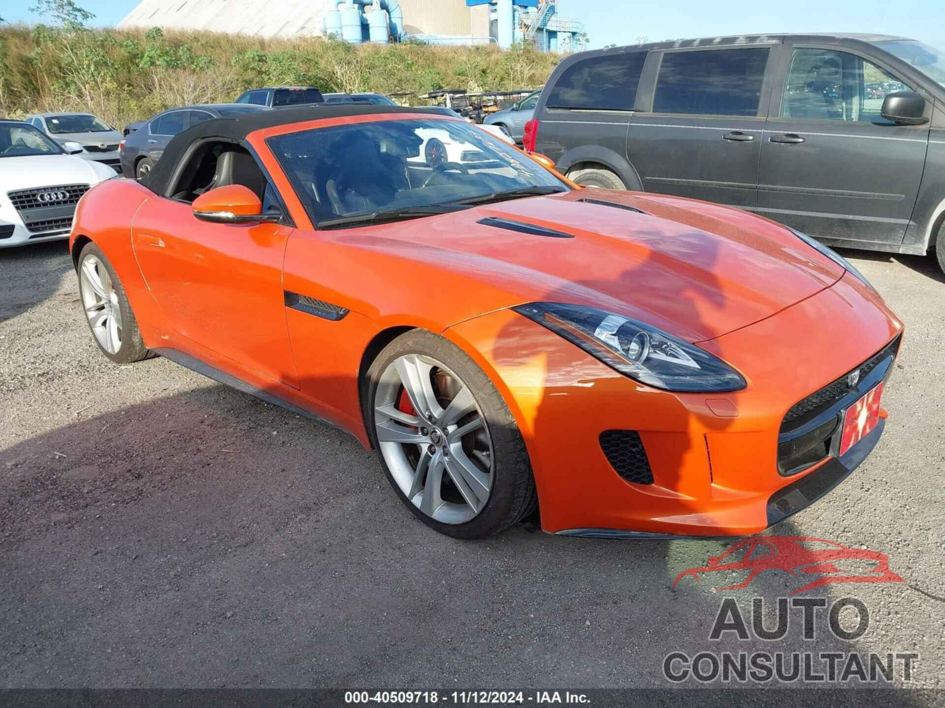 JAGUAR F-TYPE 2014 - SAJWA6GLXEMK07278