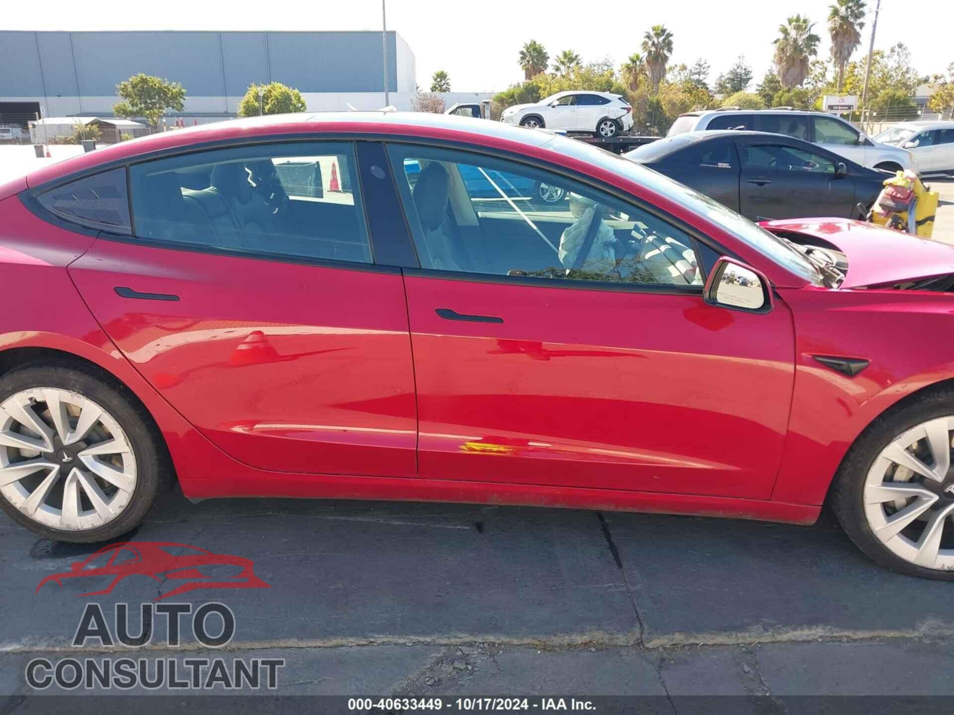 TESLA MODEL 3 2021 - 5YJ3E1EA9MF874604